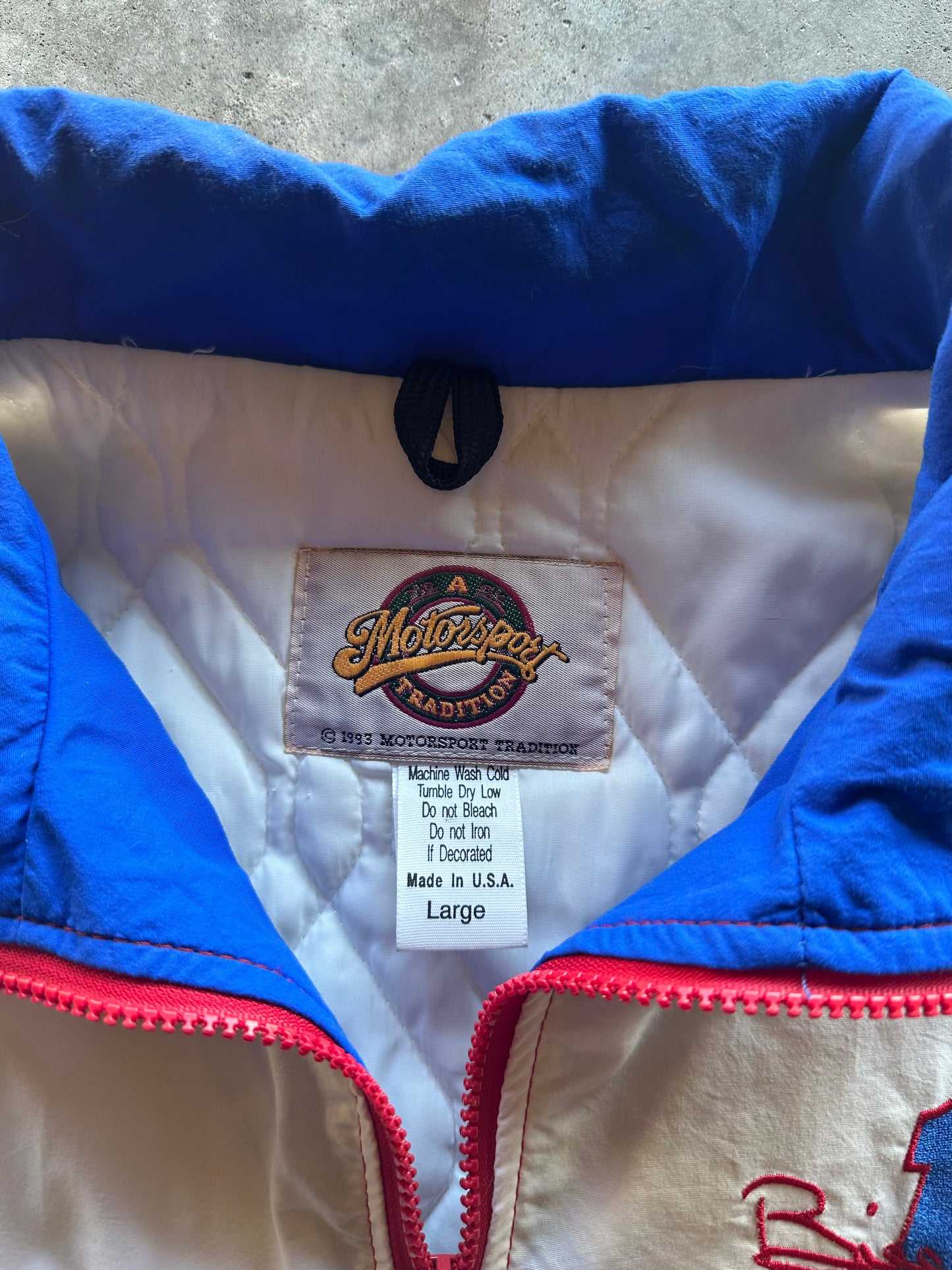 (L) 1993 Budweiser Racing Jacket