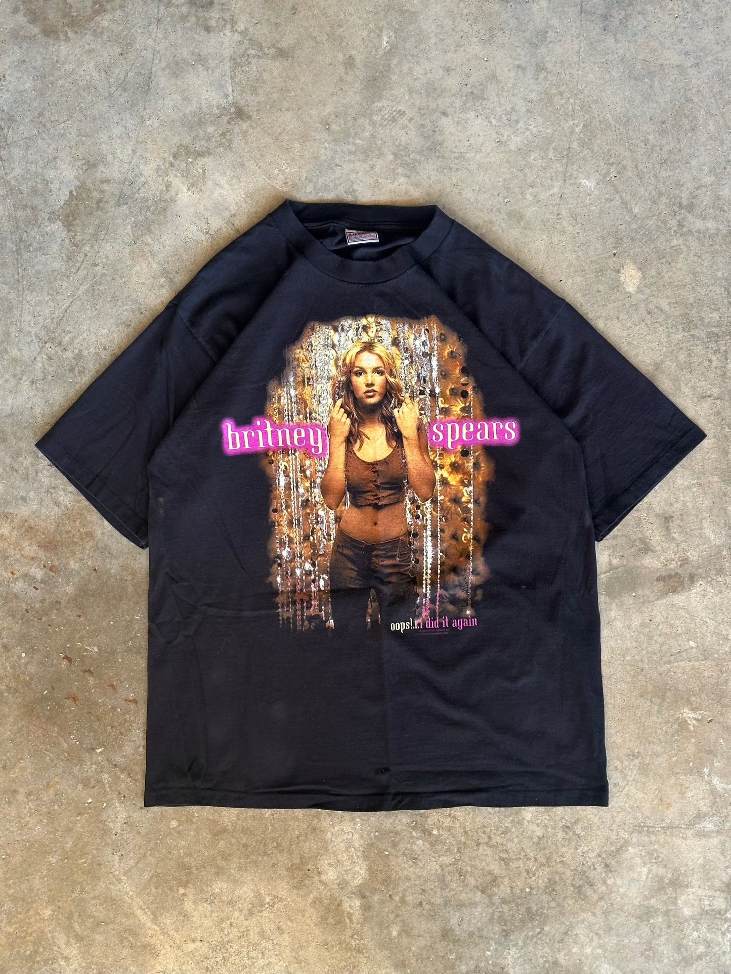 (L) 2000 Britney Spears Tee