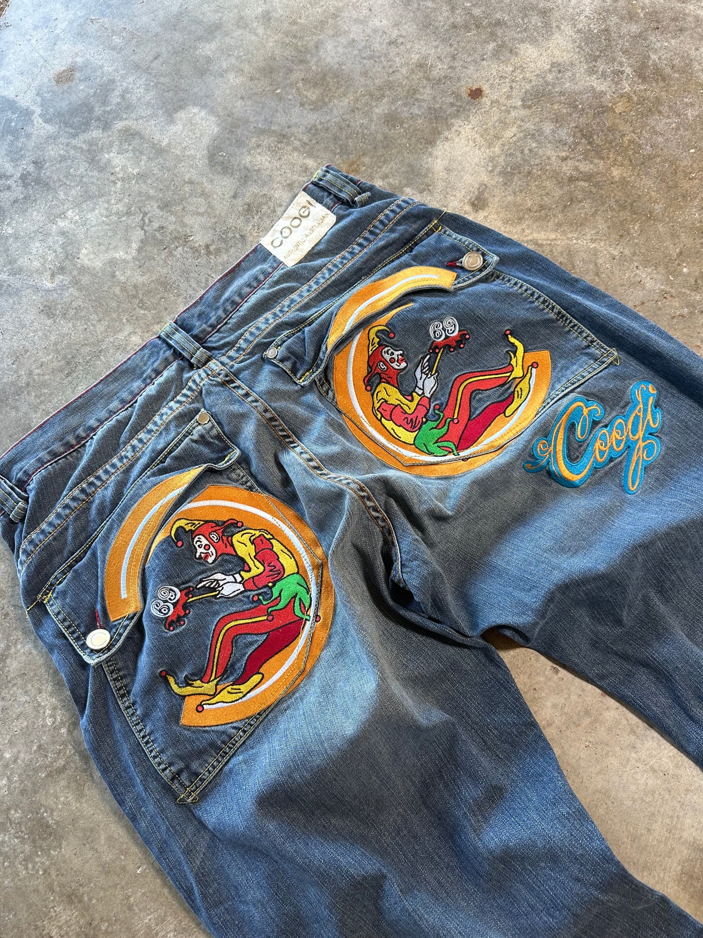 (42 x 35) Coogi Joker Jeans