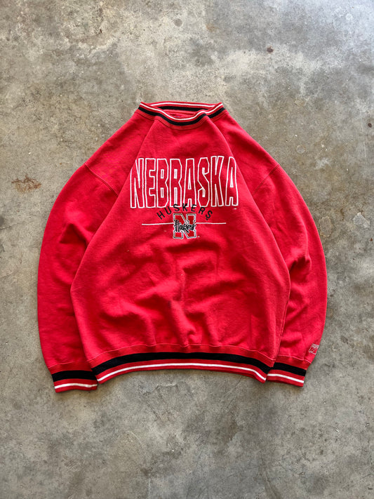 (XL) Vintage Nebraska Huskers Sweatshirt