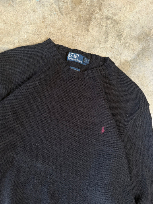 (XL) Vintage Polo Sweater