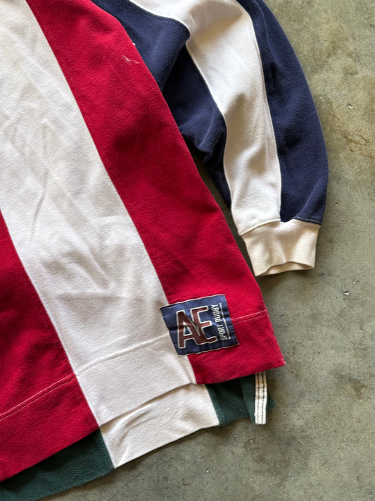 (L) 00s AE Polo Longsleeve