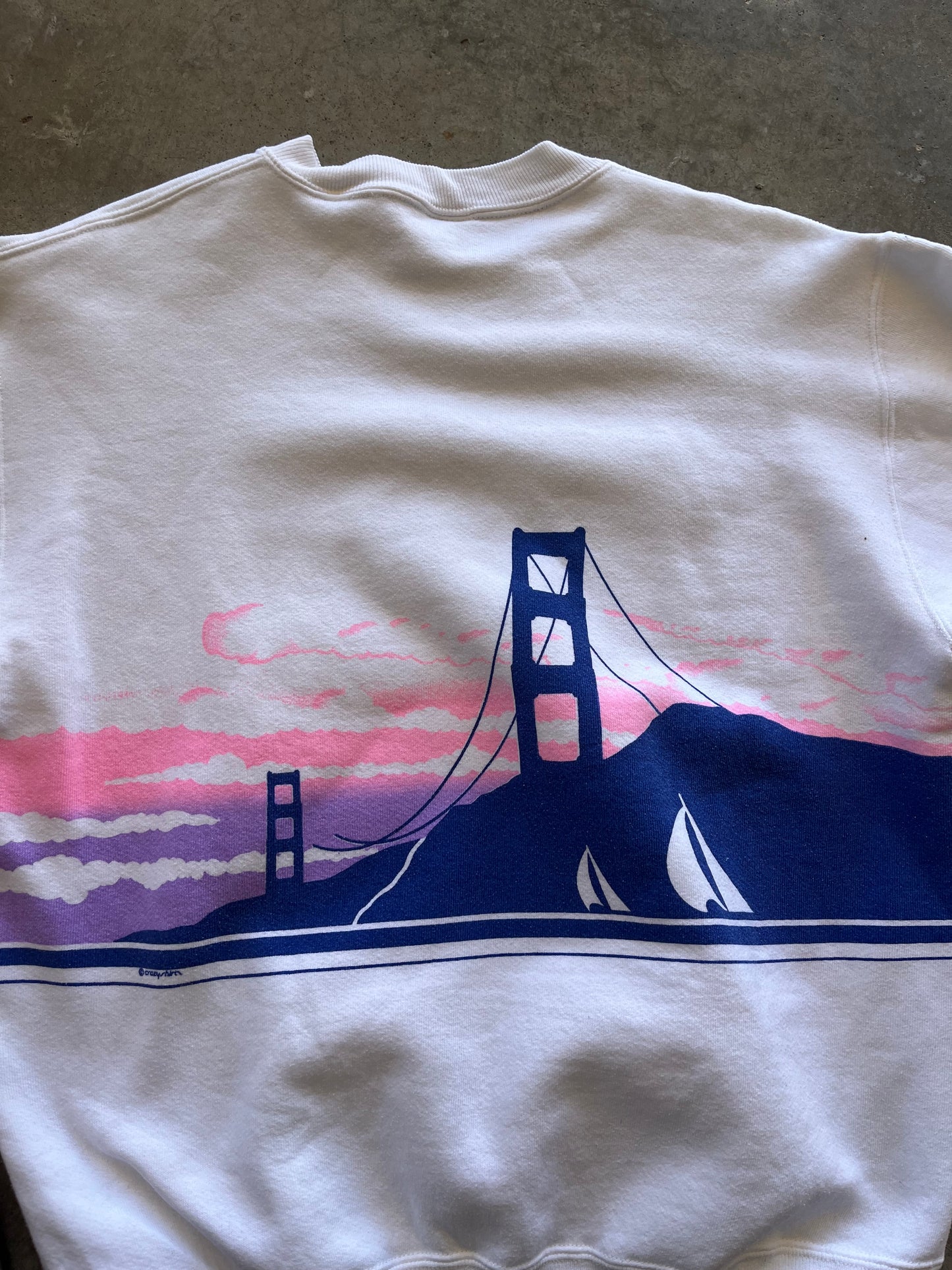 (M) Vintage San Fransisco Wraparound Sweatshirt