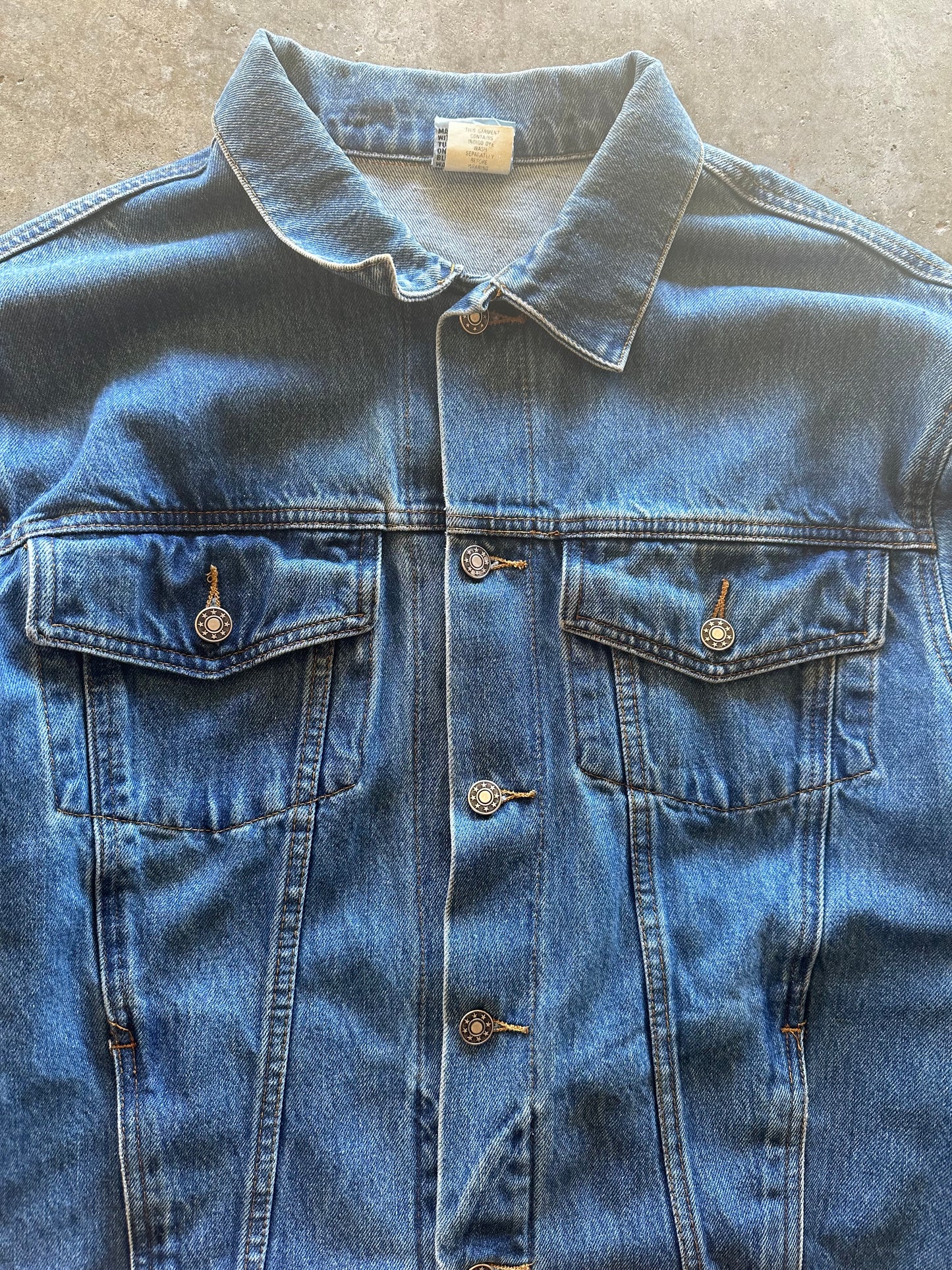 (XL) Vintage Denim Express Jacket