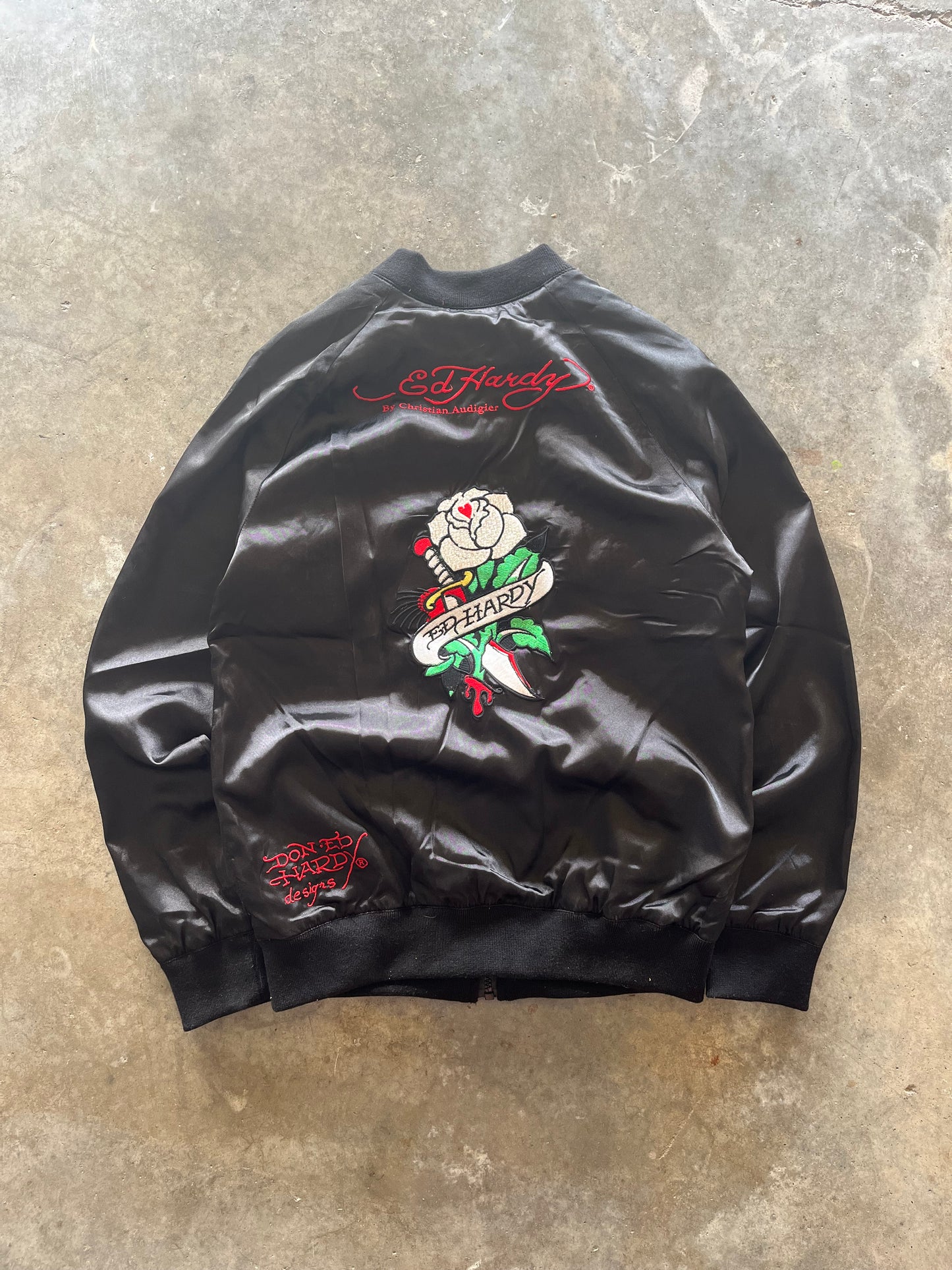 (S) 00s Ed Hardy Nylon Jacket