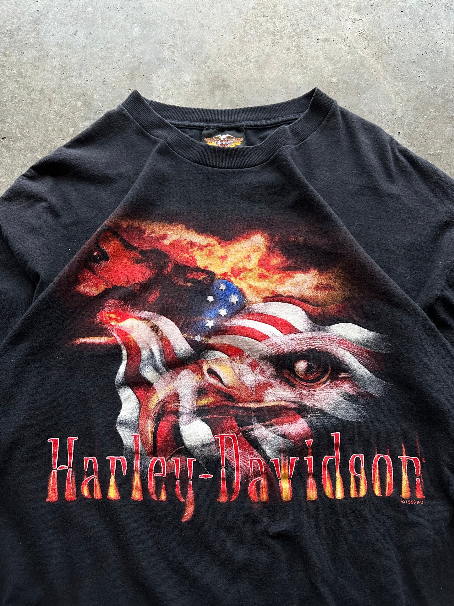 (XL) 1999 Harley Davidson Eagle Tee