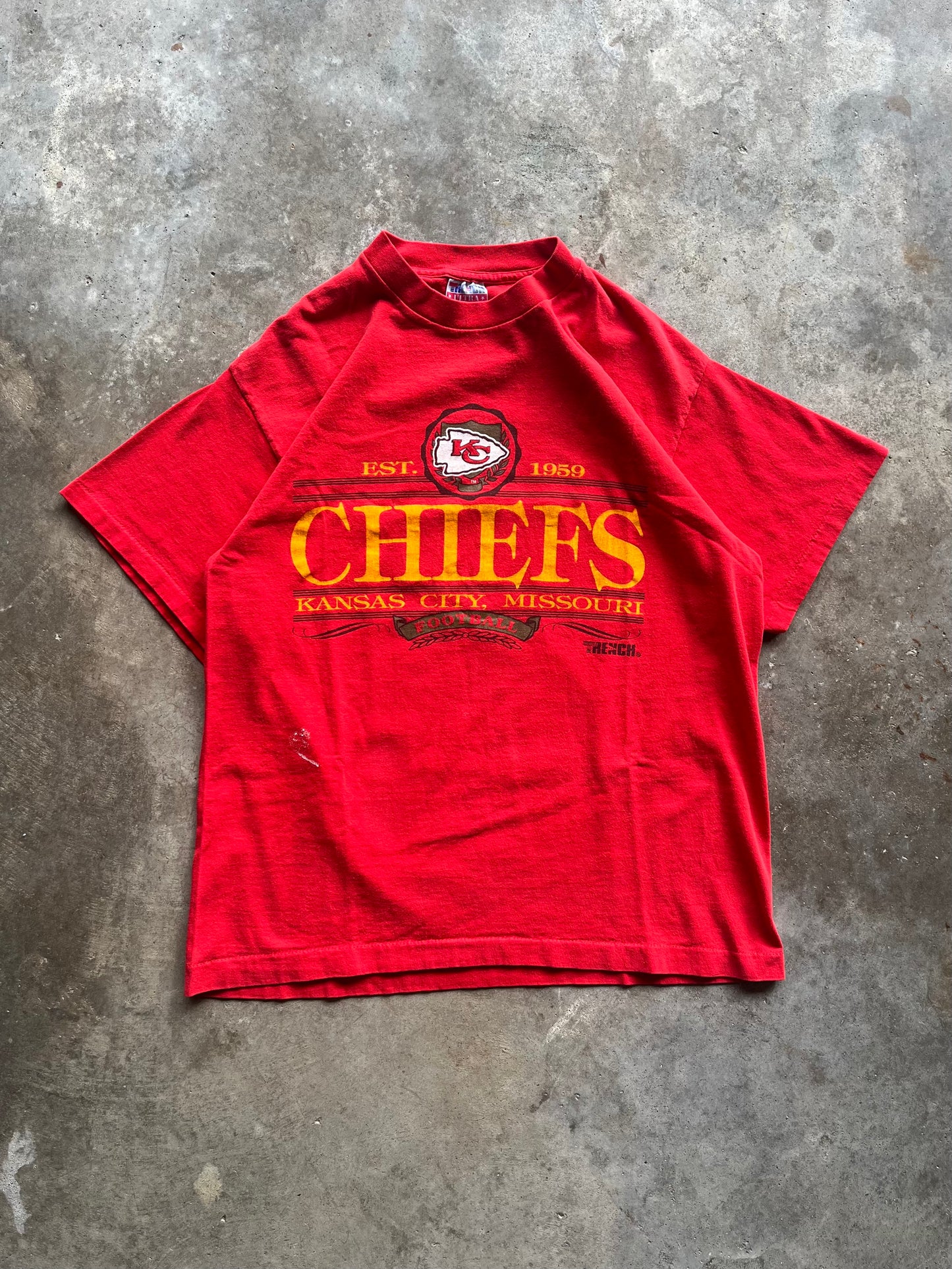 (XL) Vintage Chiefs Tee