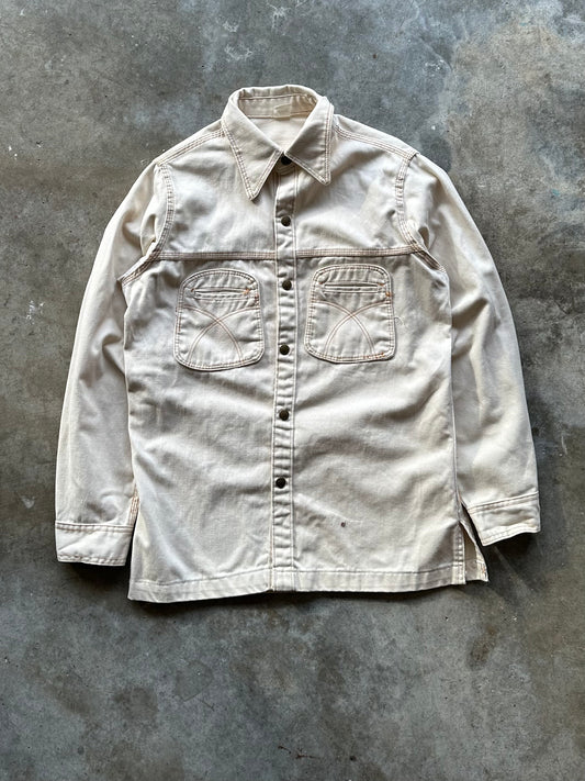 (M) Vintage Canvas Button-Up