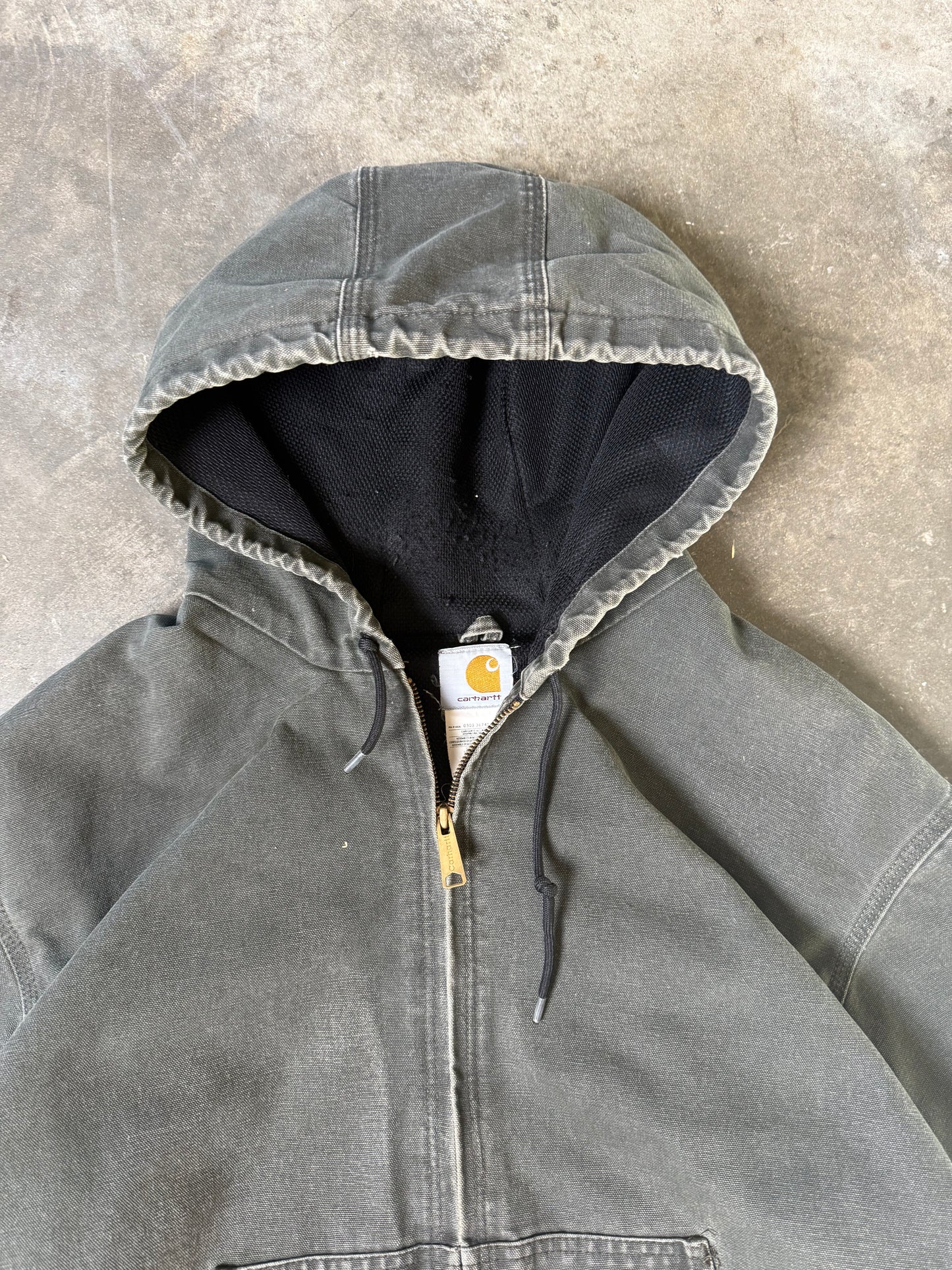 (XXL) Vintage Carhartt Hooded Jacket