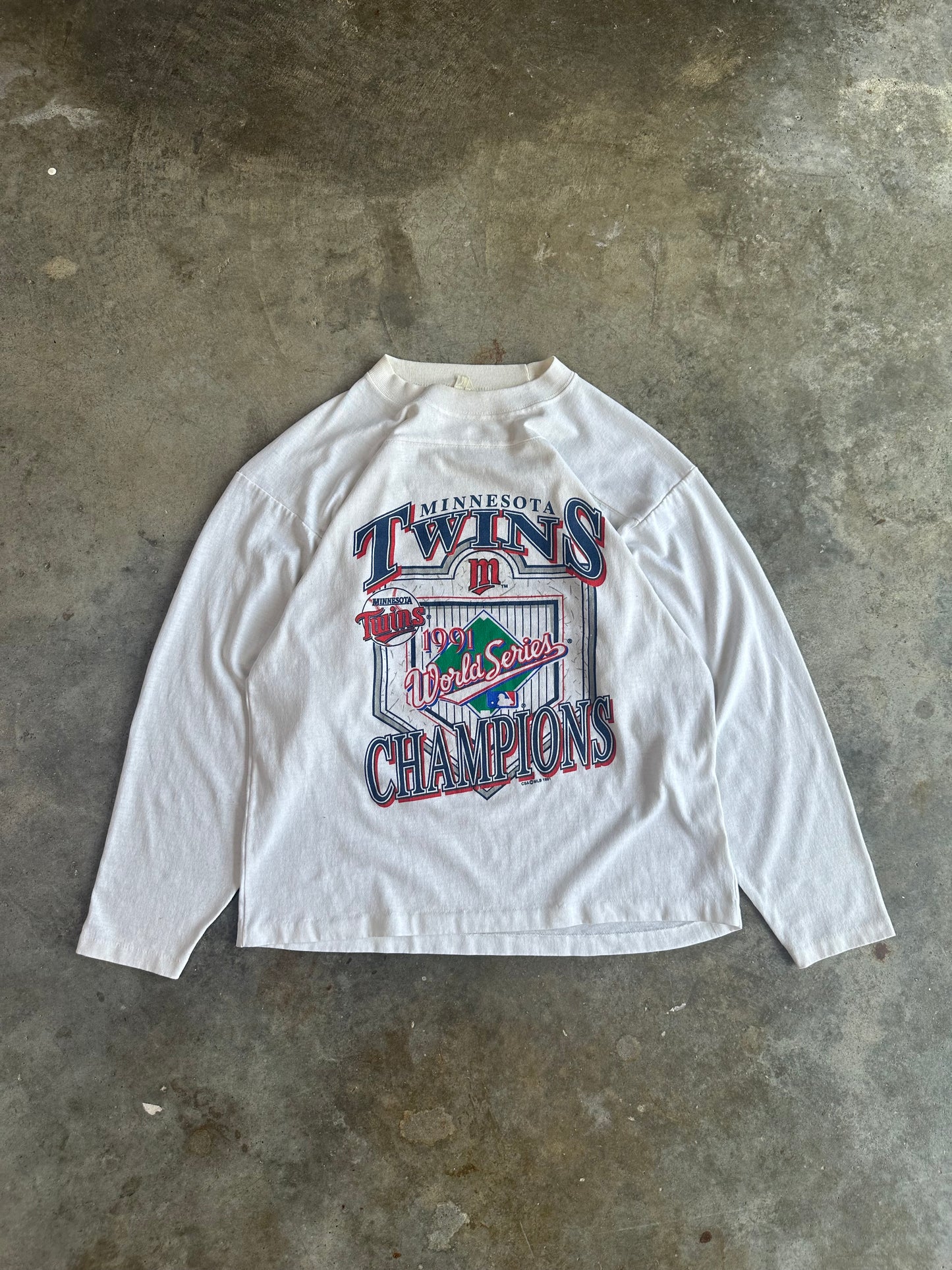 (M) 1991 Twins World Series Longsleeve