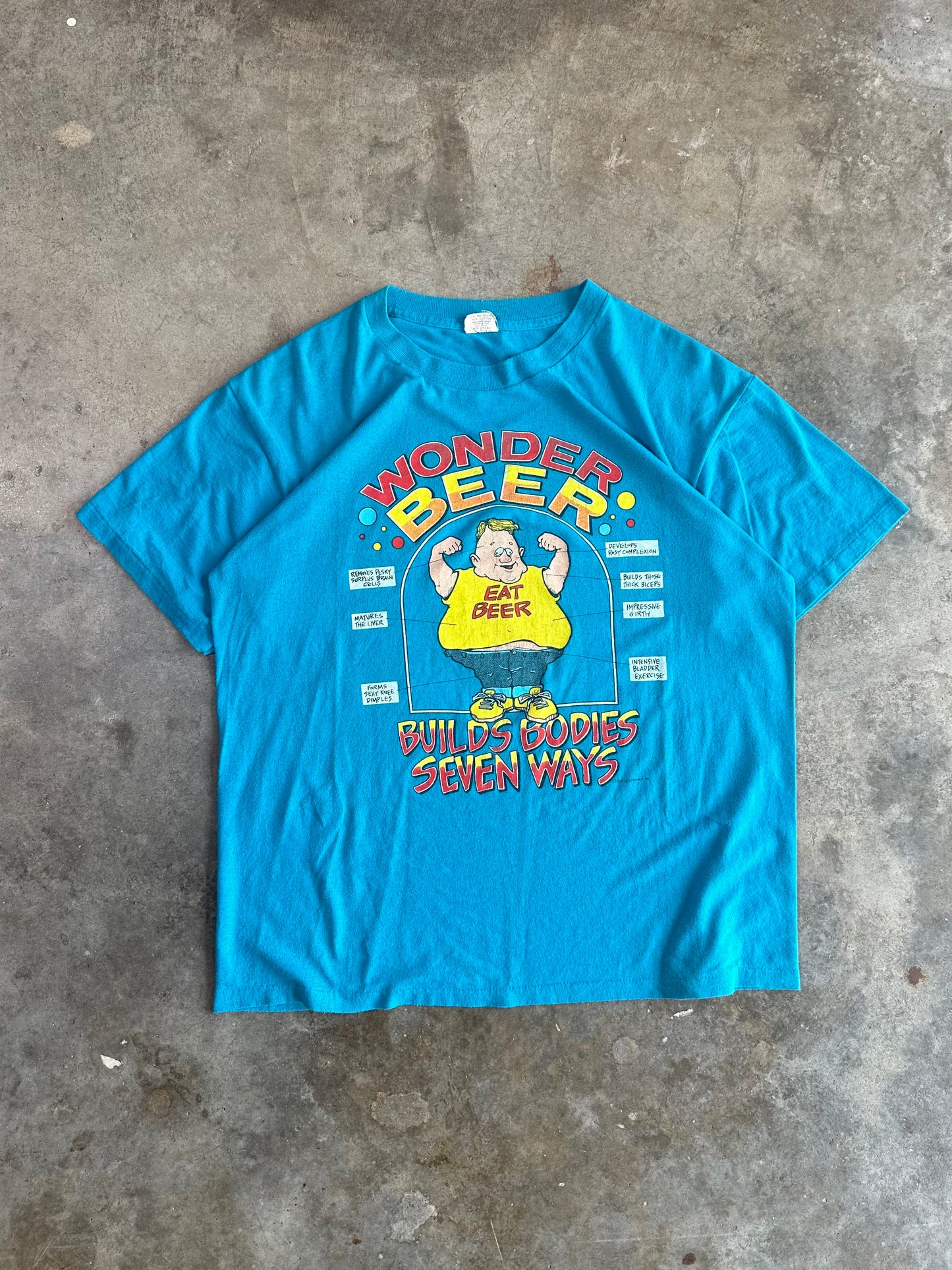 (XL) Vintage 'Wonder Beer' Tee