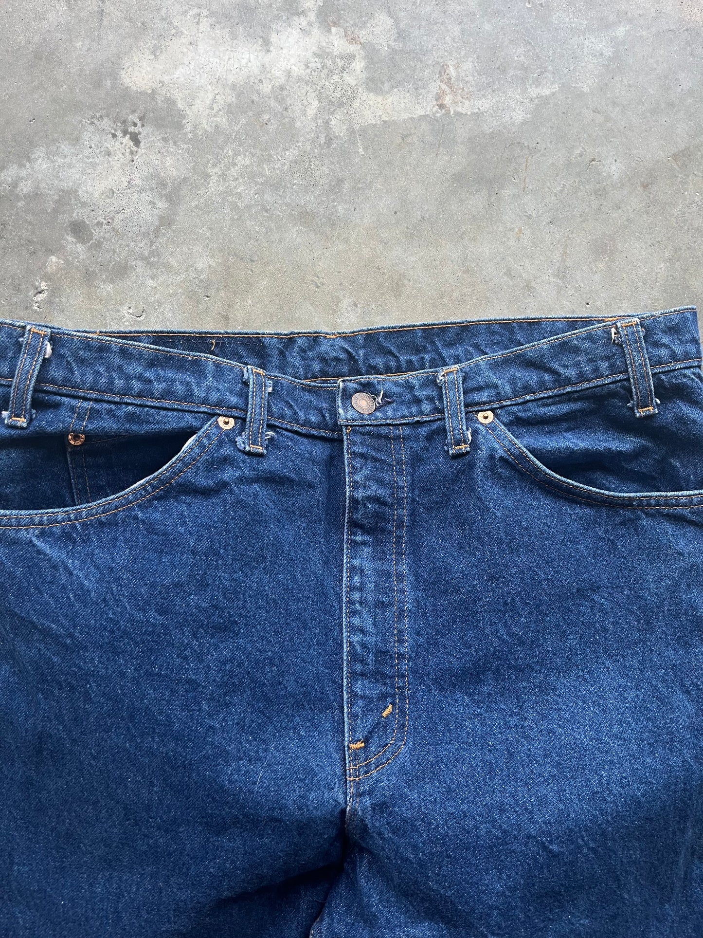 (38 x 30) Levi Denim 517 Orange Tab Jeans