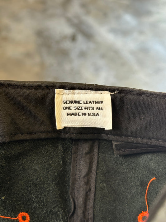 (OS) 2004 Sturgis Leather Hat