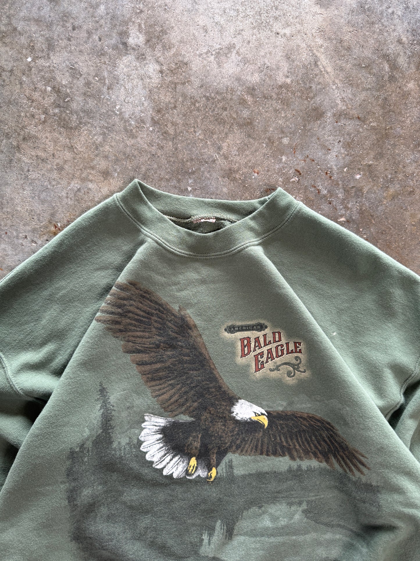 (L) Vintage Bald-Eagle Sweatshirt