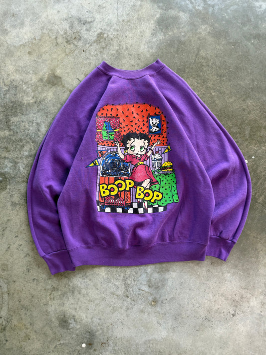 (L) Vintage Betty Boop Sweatshirt