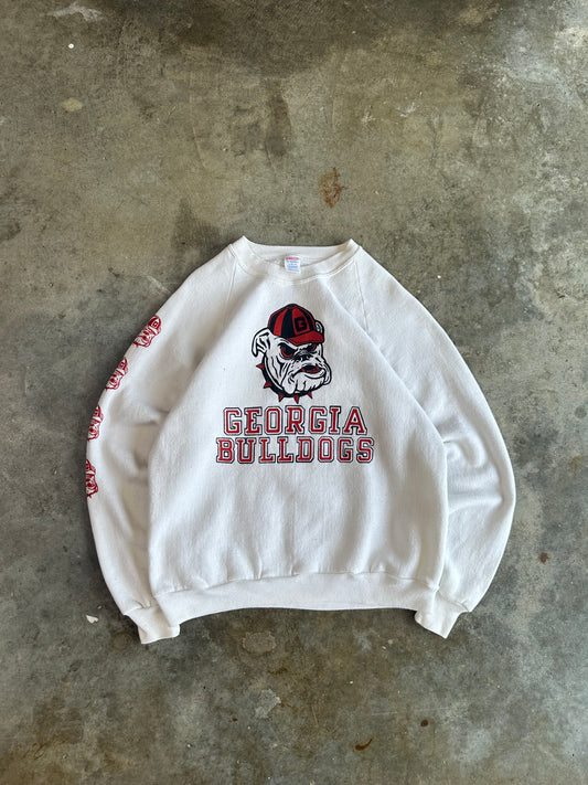 (L) Vintage Georgia Bulldogs Sweatshirt