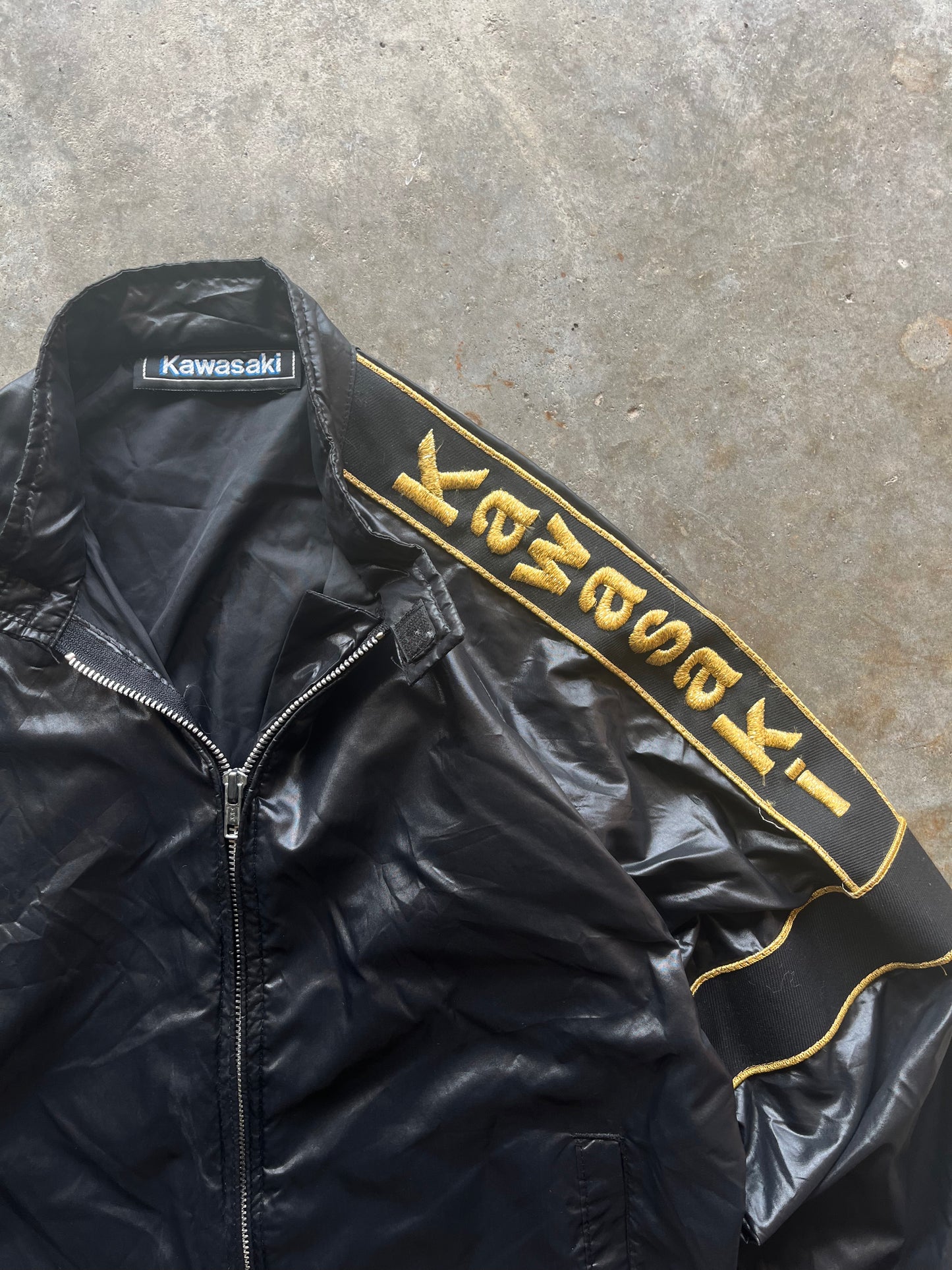 (M) Black Kawasaki Jacket