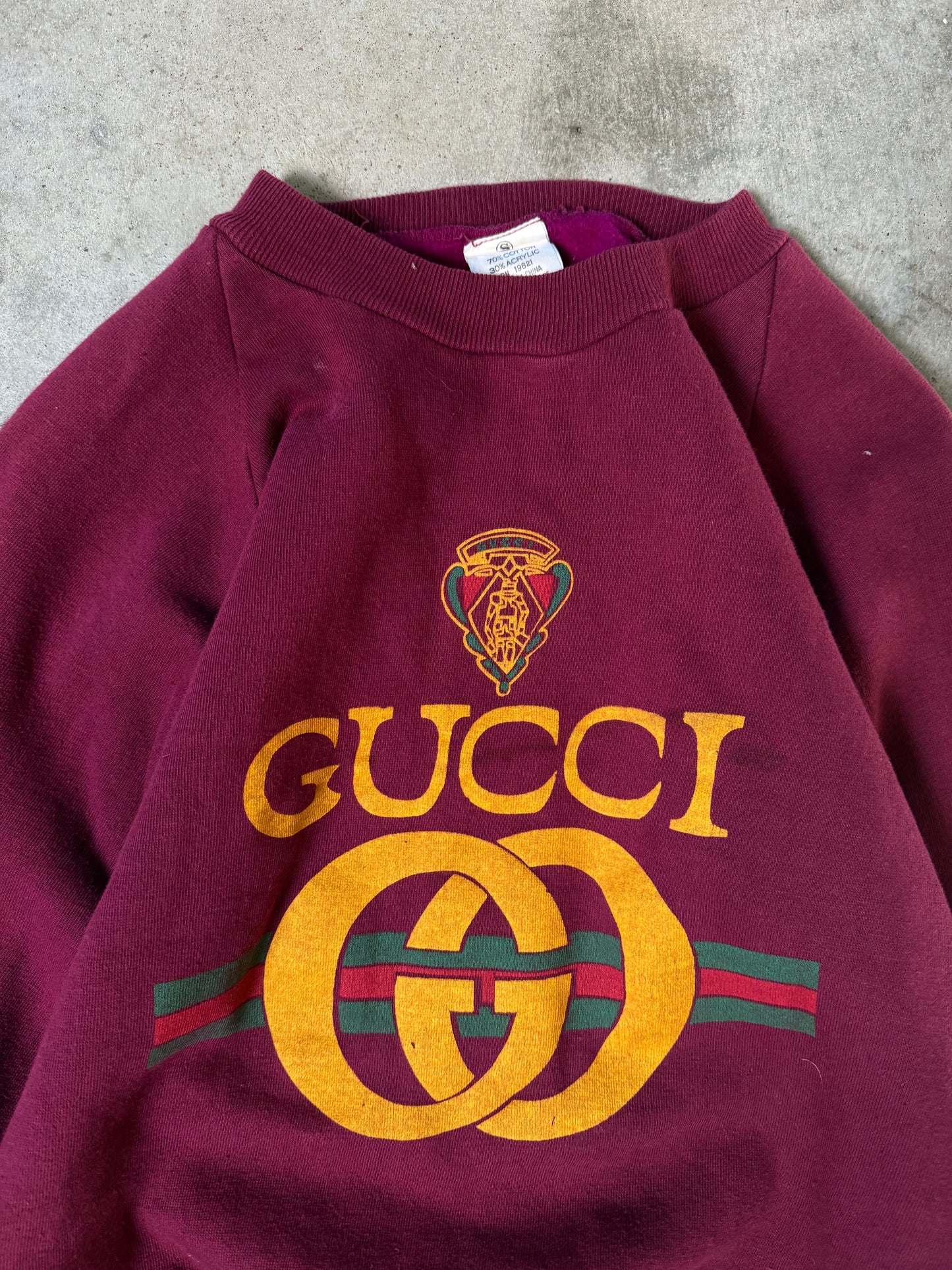 (XS) Vintage Gucci Bootleg Sweatshirt