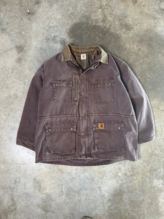 (XL) Vintage Carhartt Chore Jacket