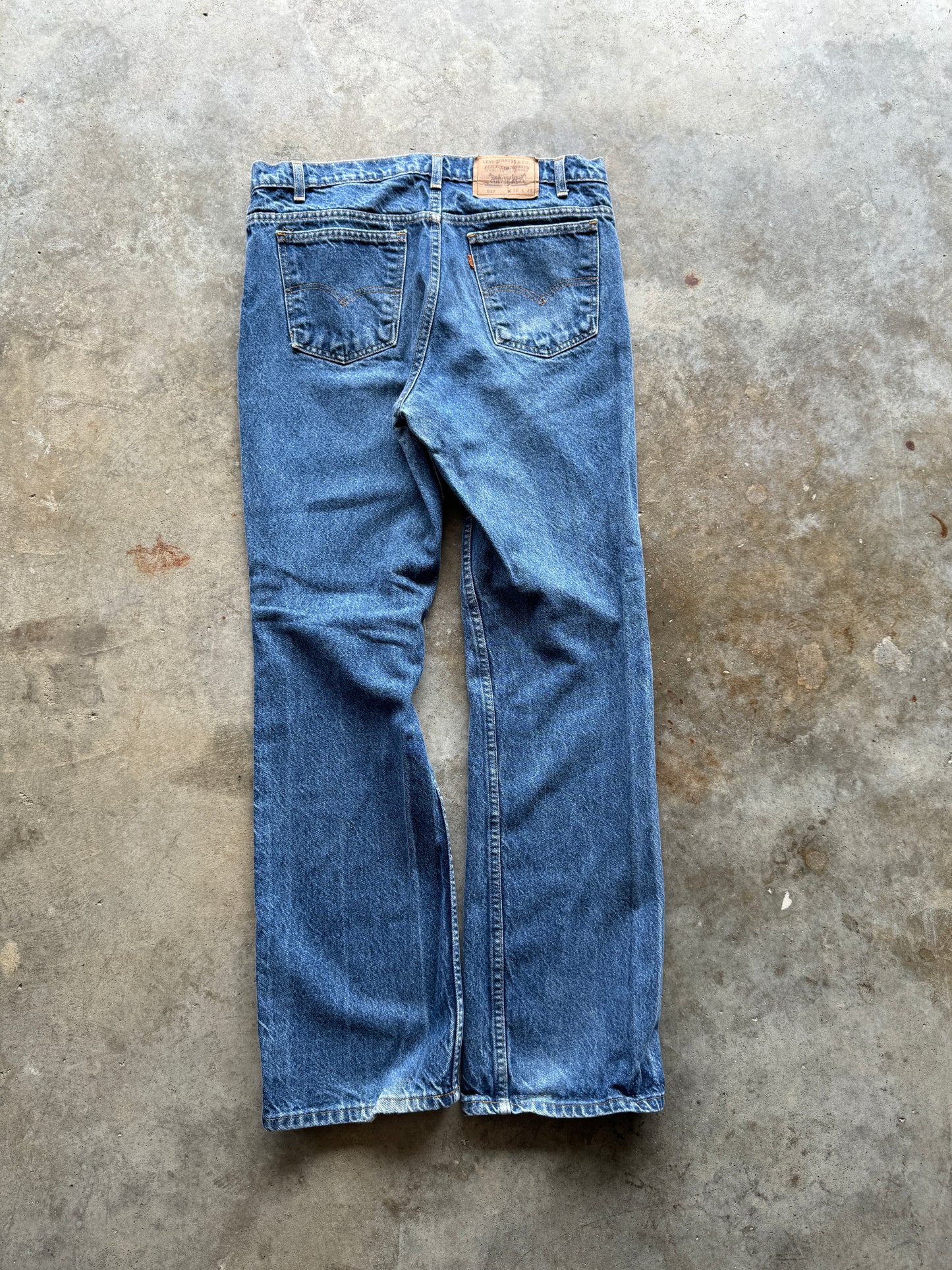 (36 x 34) Levi Orange Tab Denim Jeans