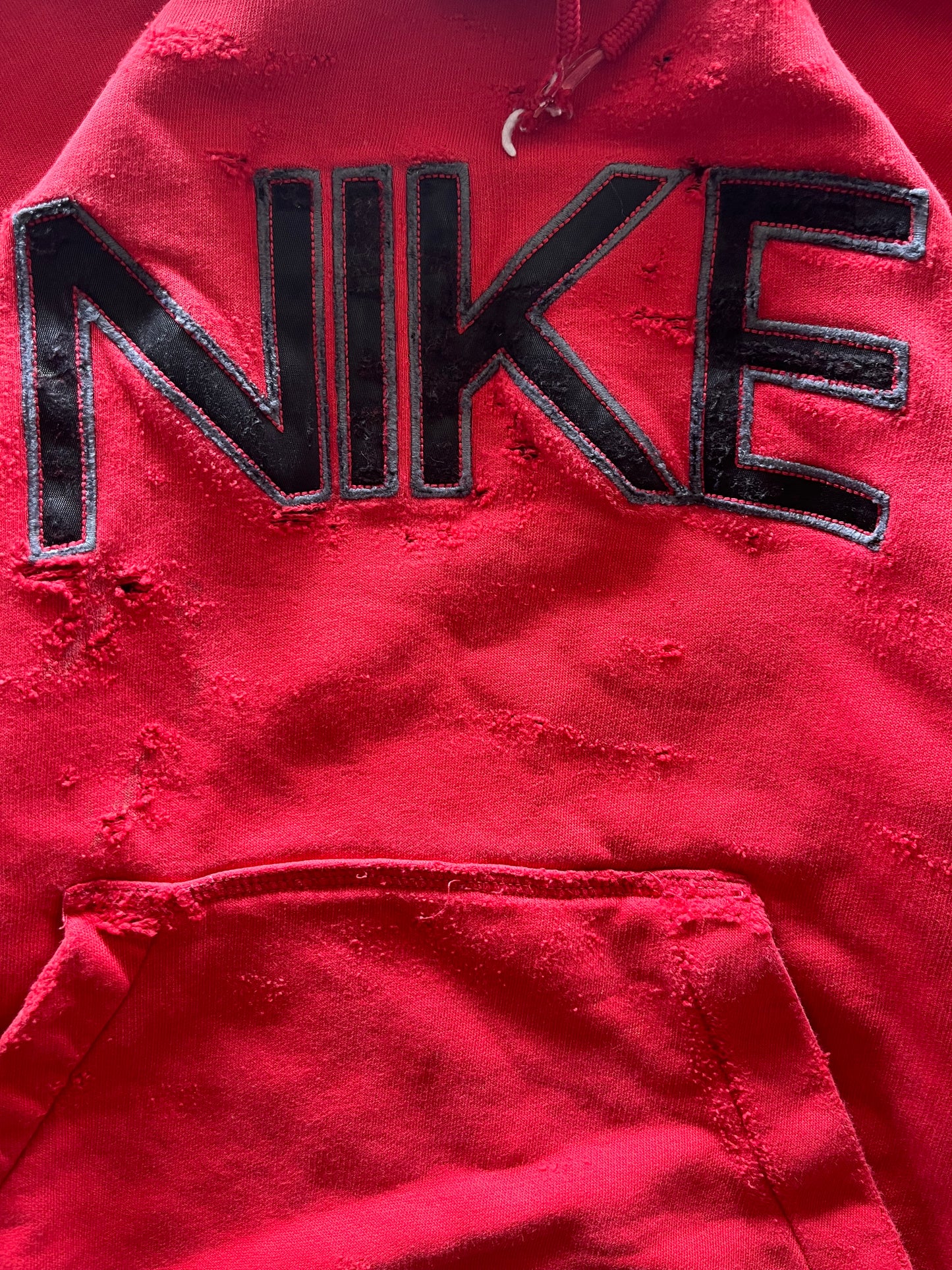 (L) 00s Nike Spell-Out Hoodie