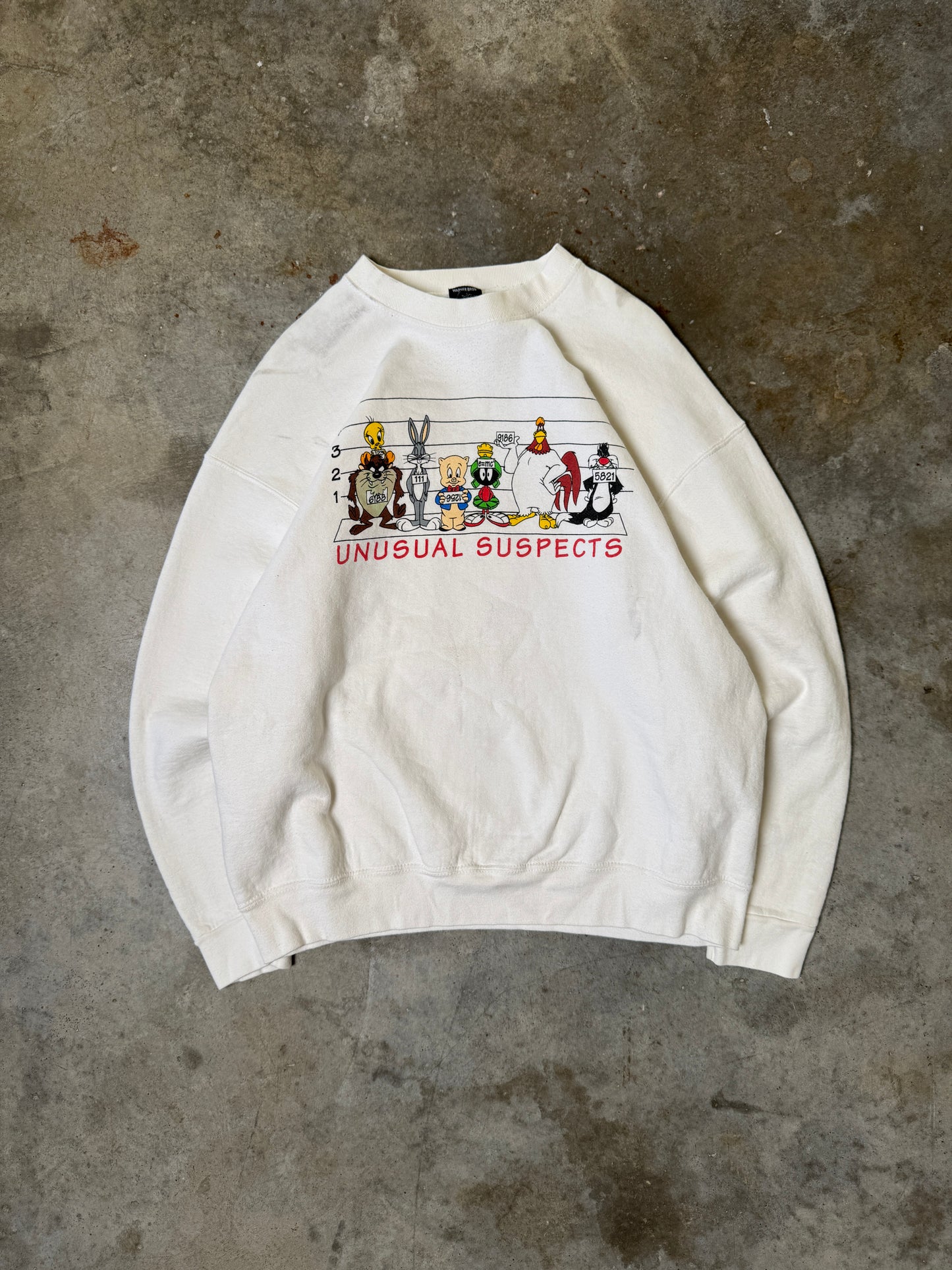 (XXL) Looney Tunes Mugshot Sweatshirt