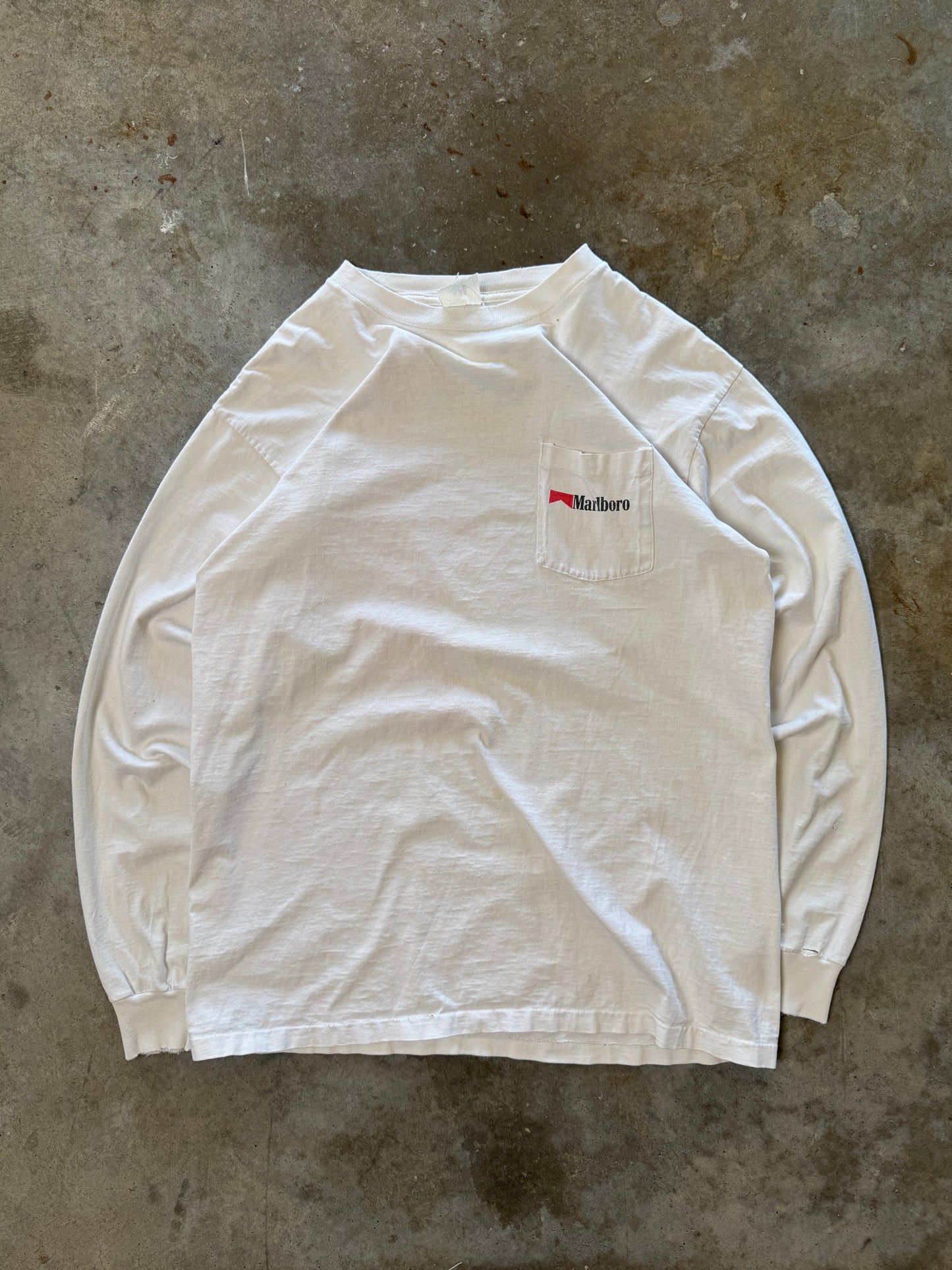 (XL) Vintage Marlboro Long-Sleeve Tee