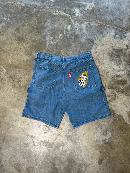 (36) New Vtg Dice Jorts