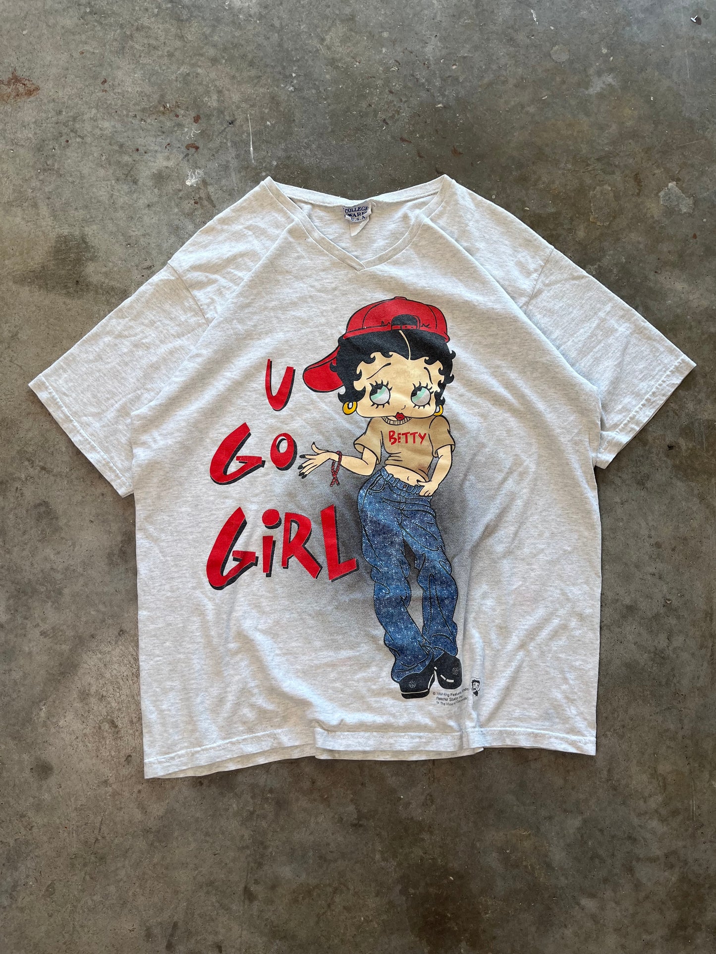 (XL) 1998 Betty Boop V-Neck