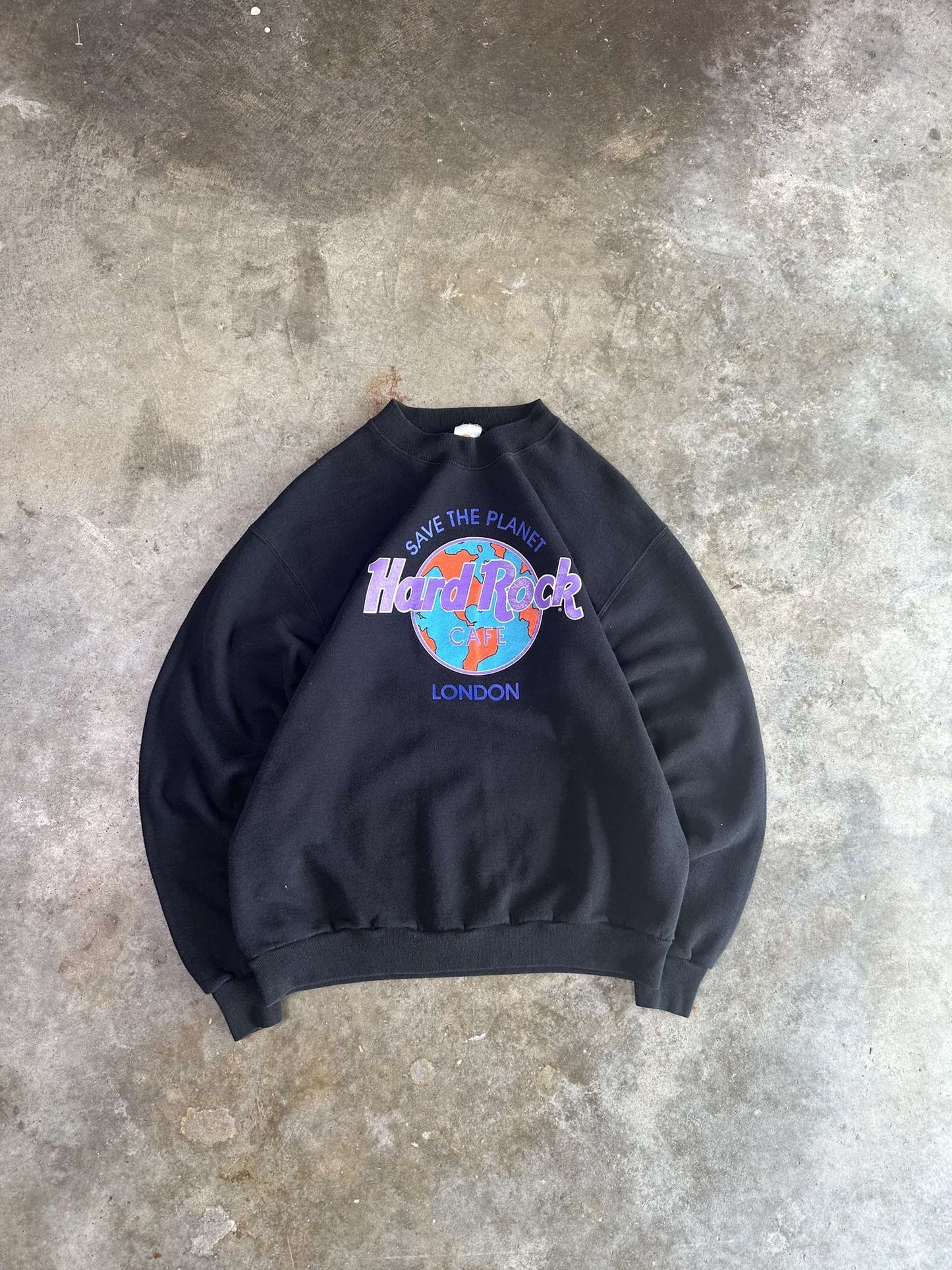 (M) Vintage Hard Rock London Sweatshirt