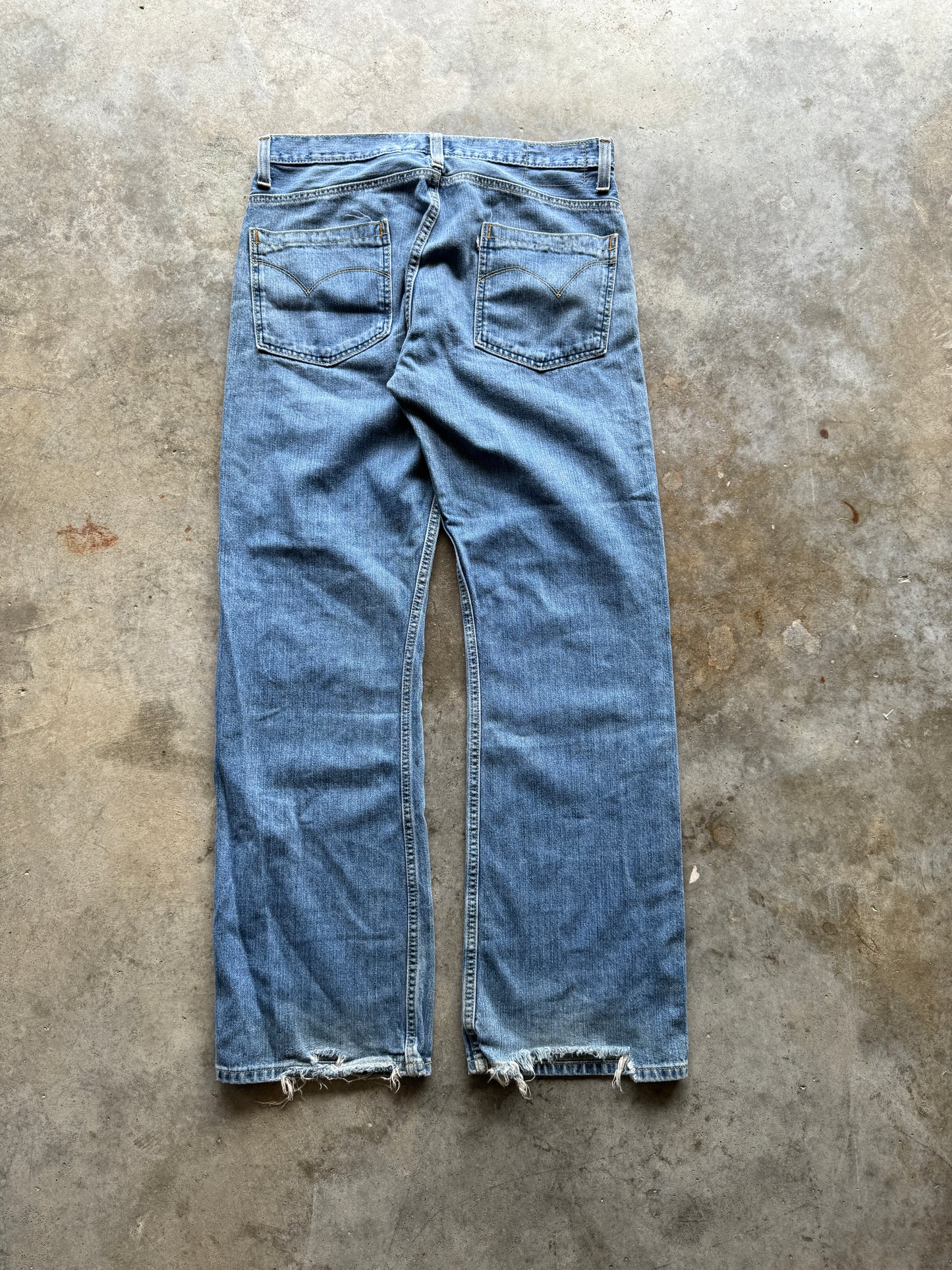 (34 x 34) Levi Silver Tab Denim Jeans