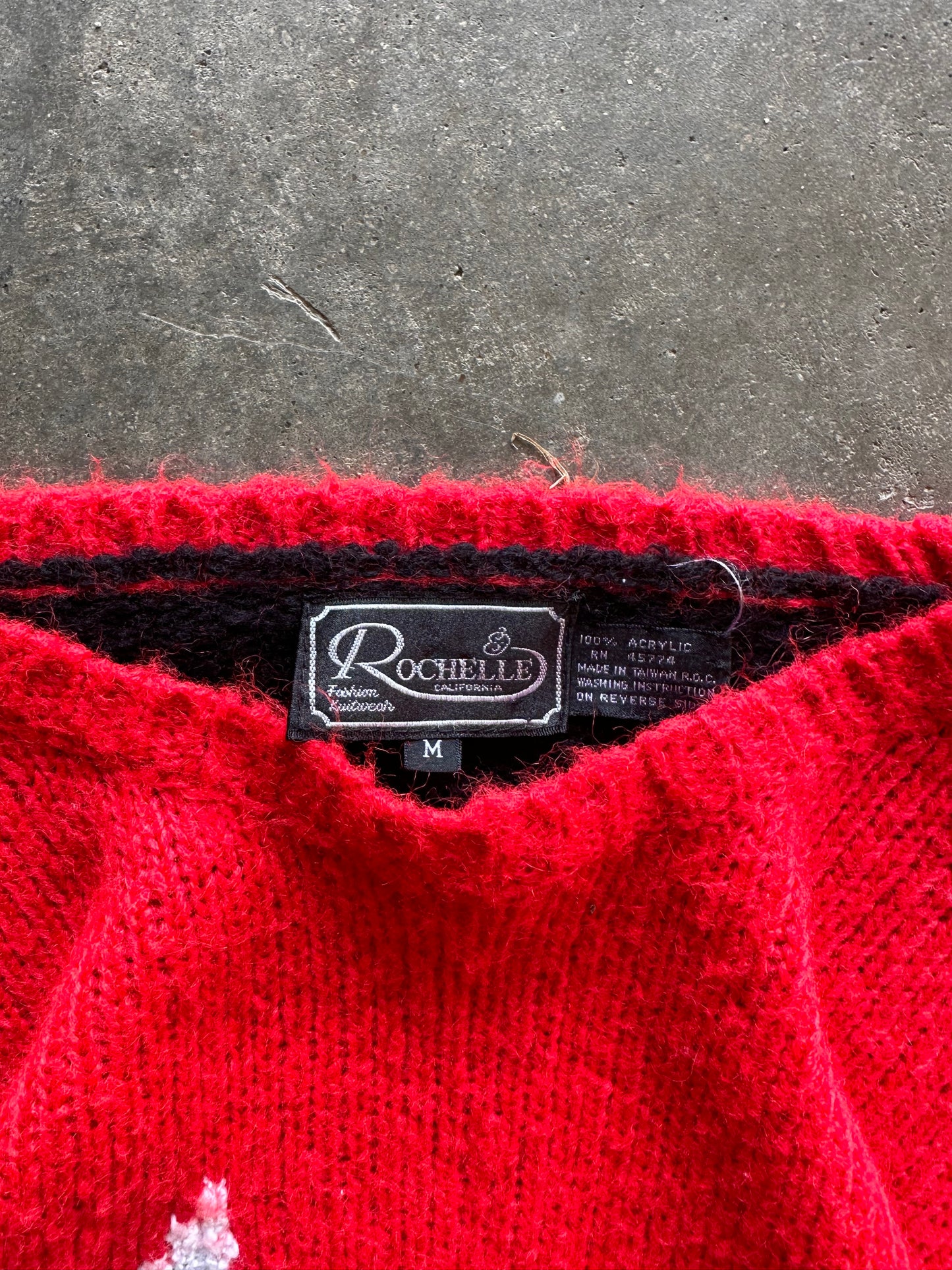 (M) Vintage Knit Sweater