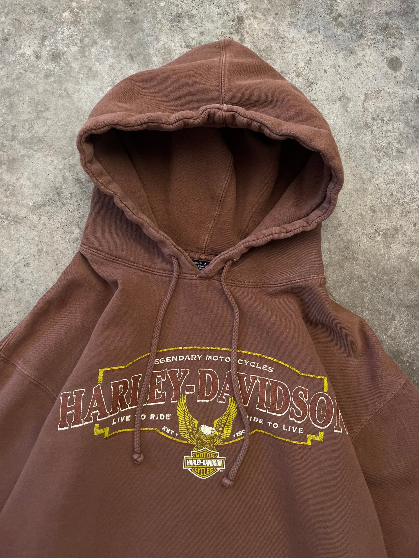 (L) 00s Harley Hoodie