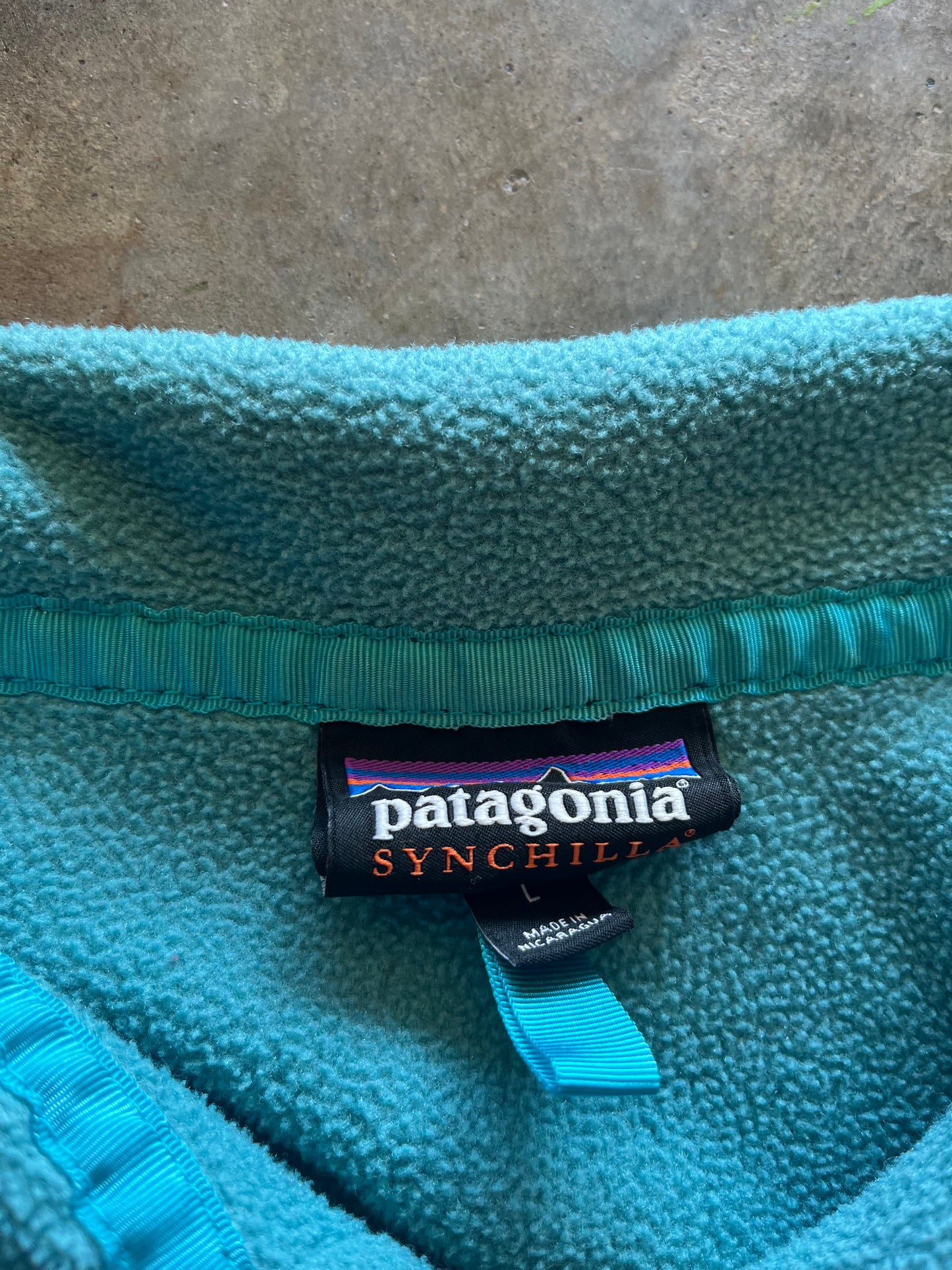 (L) 00s Patagonia Fleece Quarter-Zip