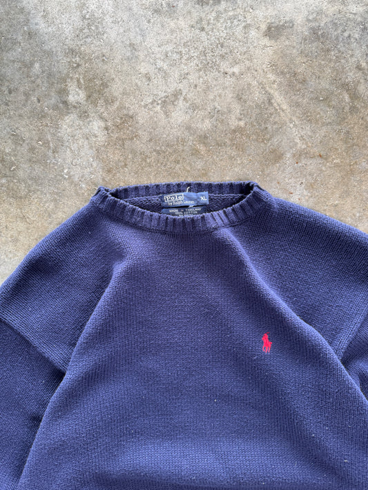 (XL) 00s Polo Knit Sweater