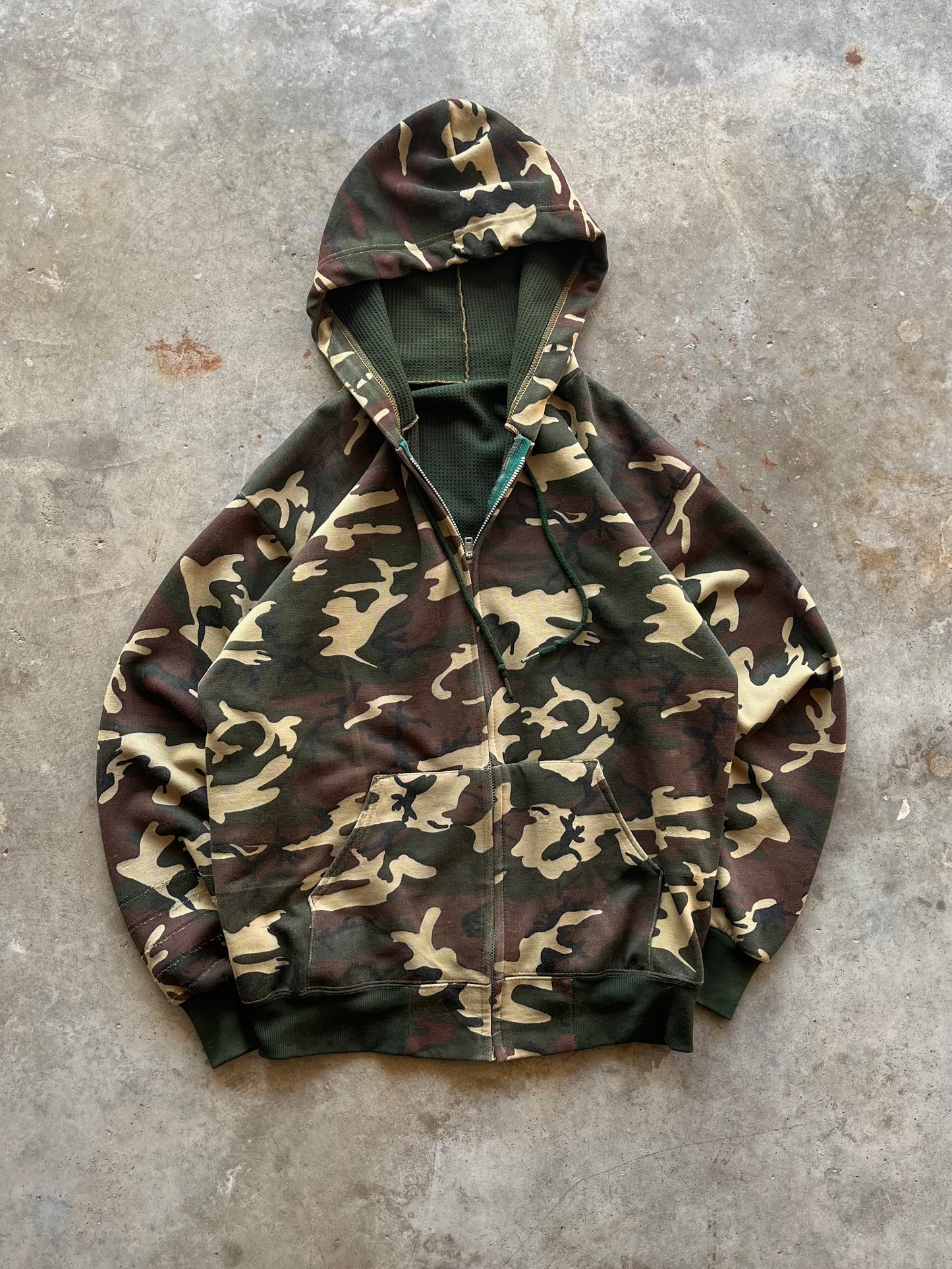 (L) Vintage Camo Jacket