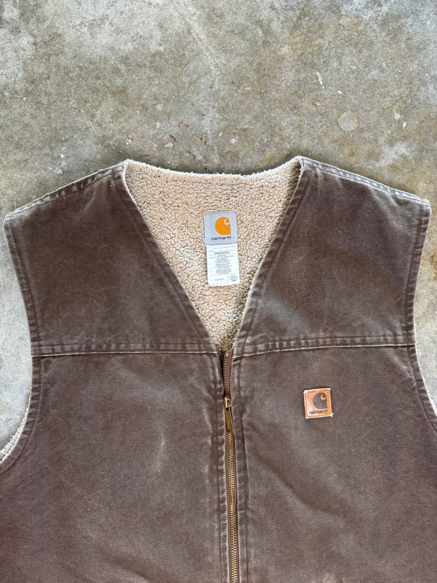 (XXL) Vintage Carhartt Wool-Interior Vest