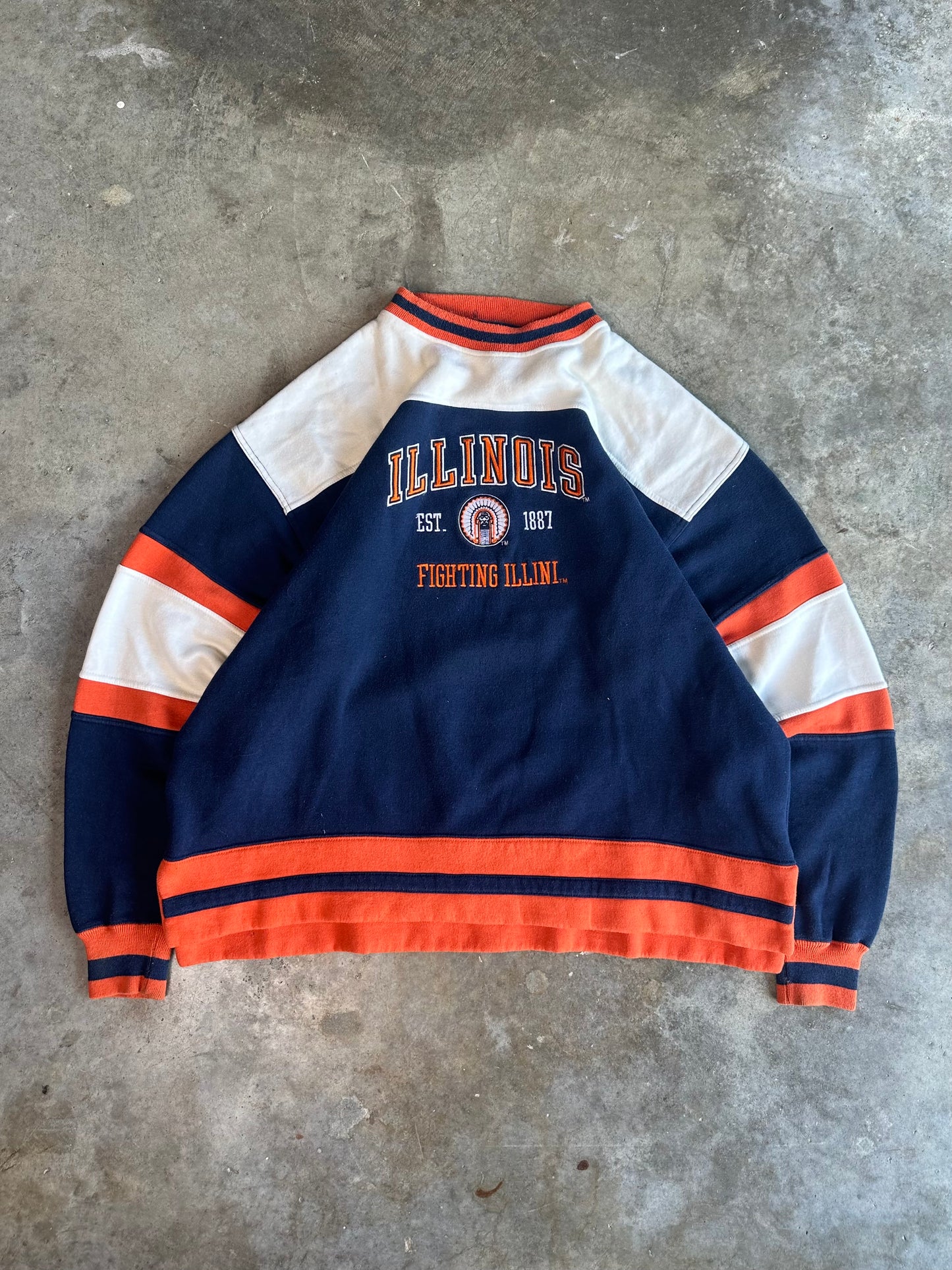 (XXL) Vintage 90s Illinois Sweatshirt