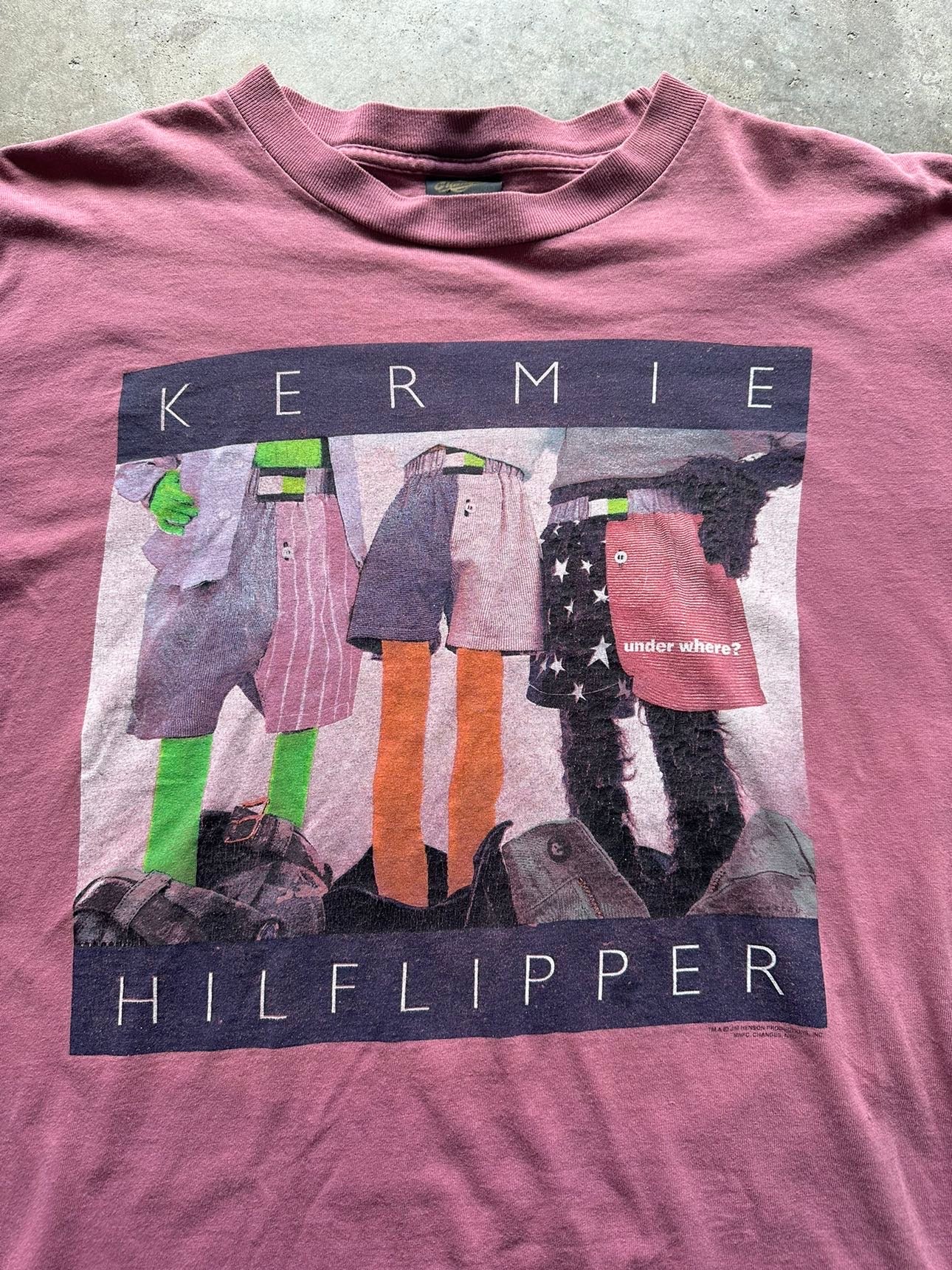 (XL) Vintage Kermie Hilfipper Tee