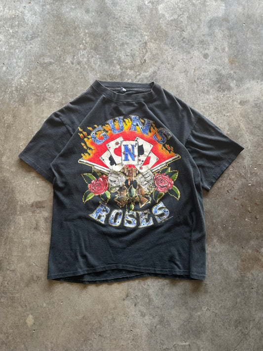 (L) 1991 Guns N Roses Band Tee