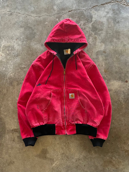 (XL) 00s Carhartt Hooded Jacket