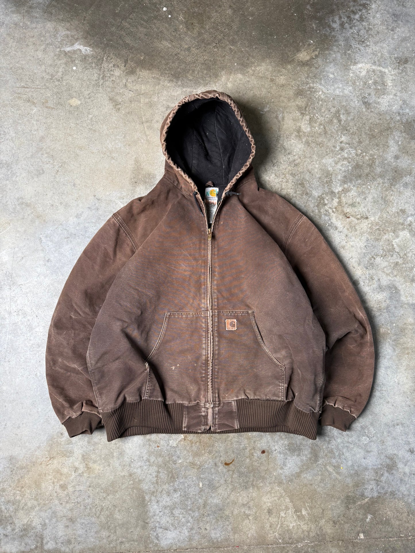 (XXL) Vintage Carhartt Hooded Jacket