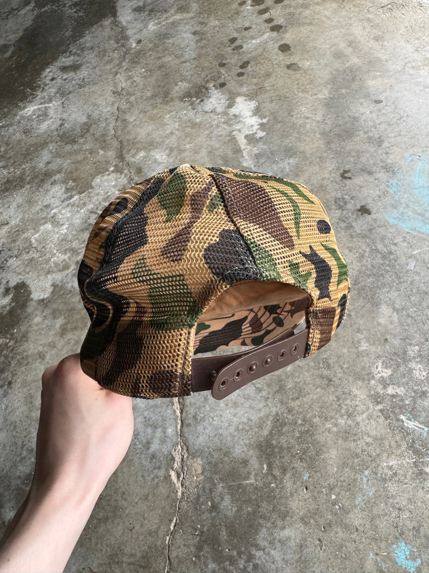 (OS) Vintage Camo Hat