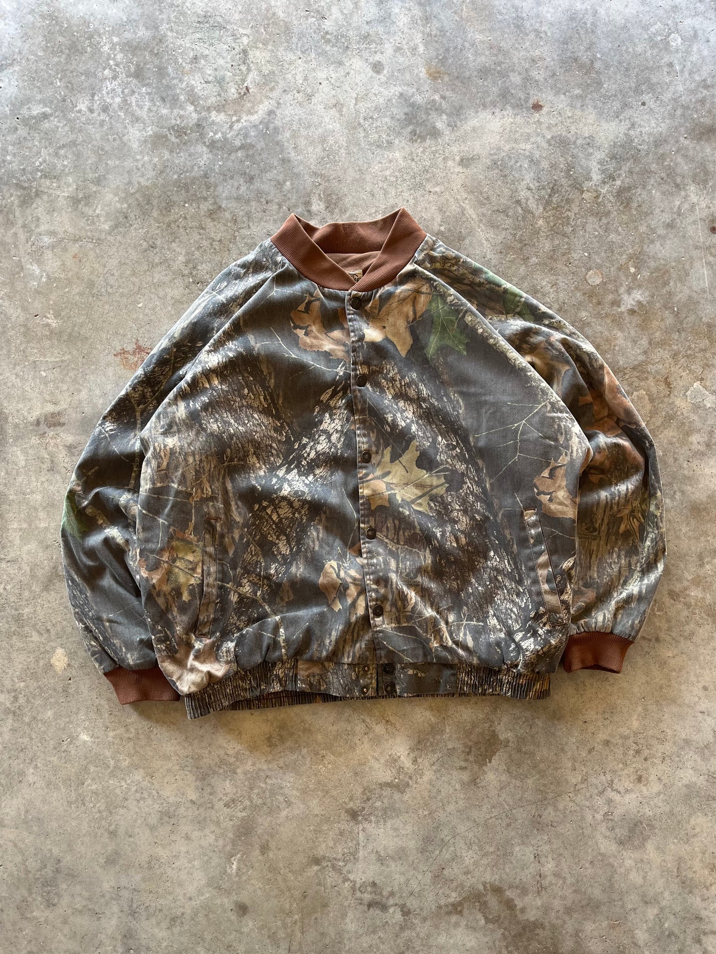 (XL/XXL) Mossy Oak Camo Button-Up