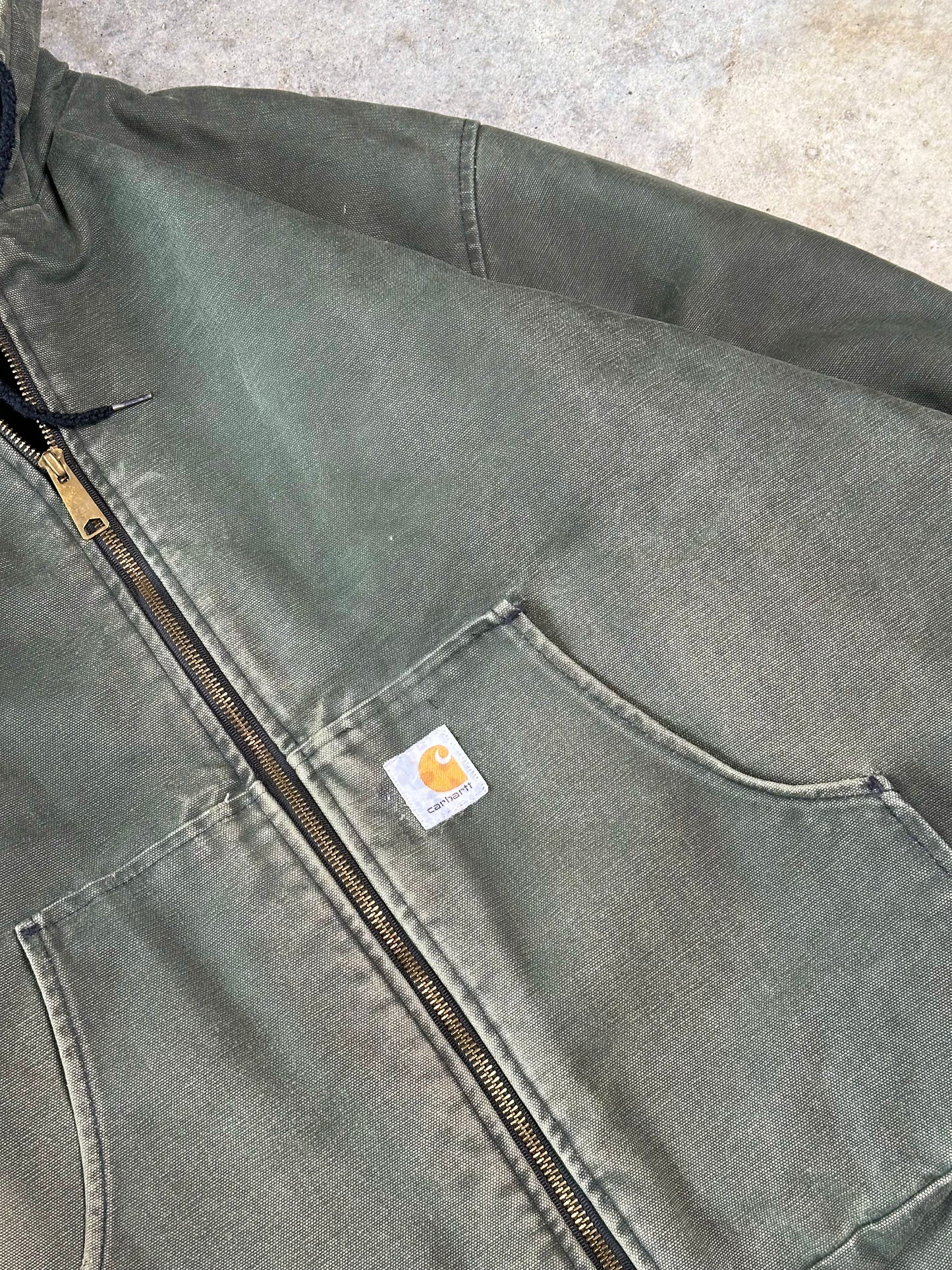 (XL) 00s Carhartt Hooded Jacket