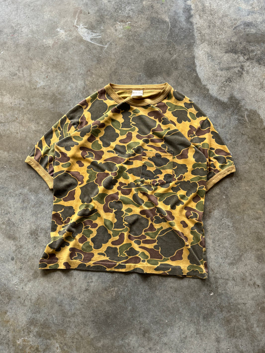 (M) Vintage Camo Pocket Tee