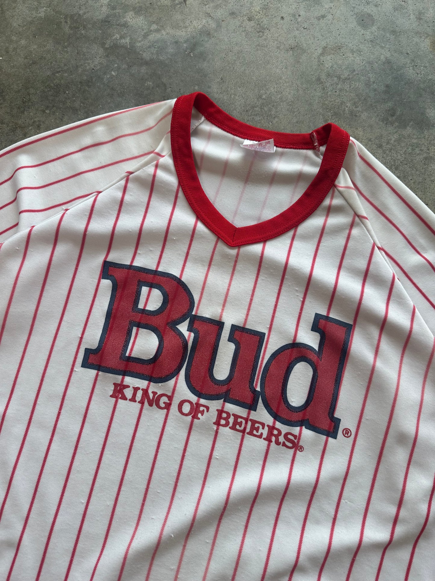 (L) Vintage Budweiser Jersey