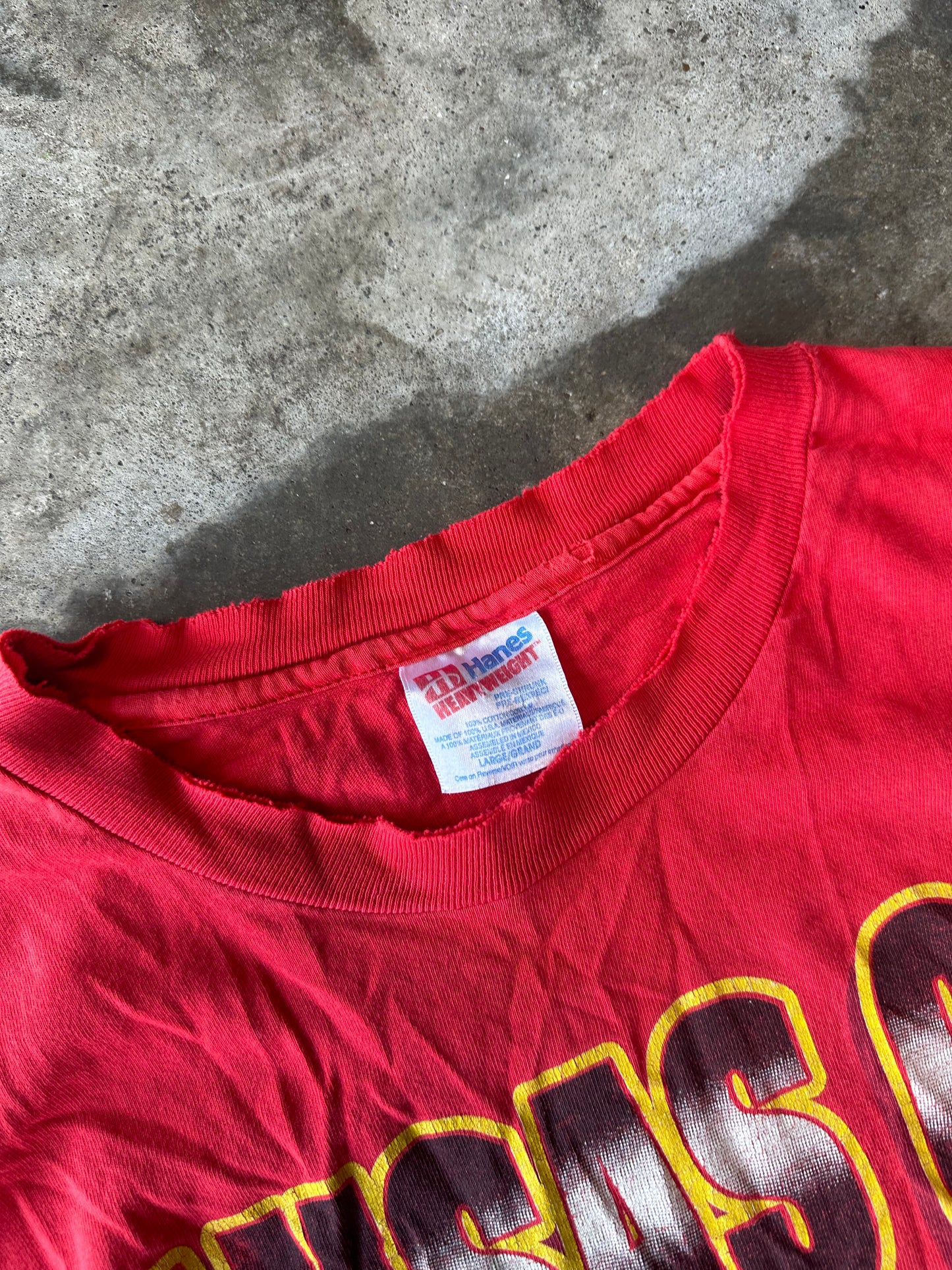 (L) Vintage KC Chiefs Tee