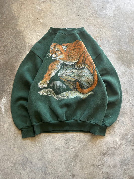 (L) Vintage Mountain Lion Sweatshirt