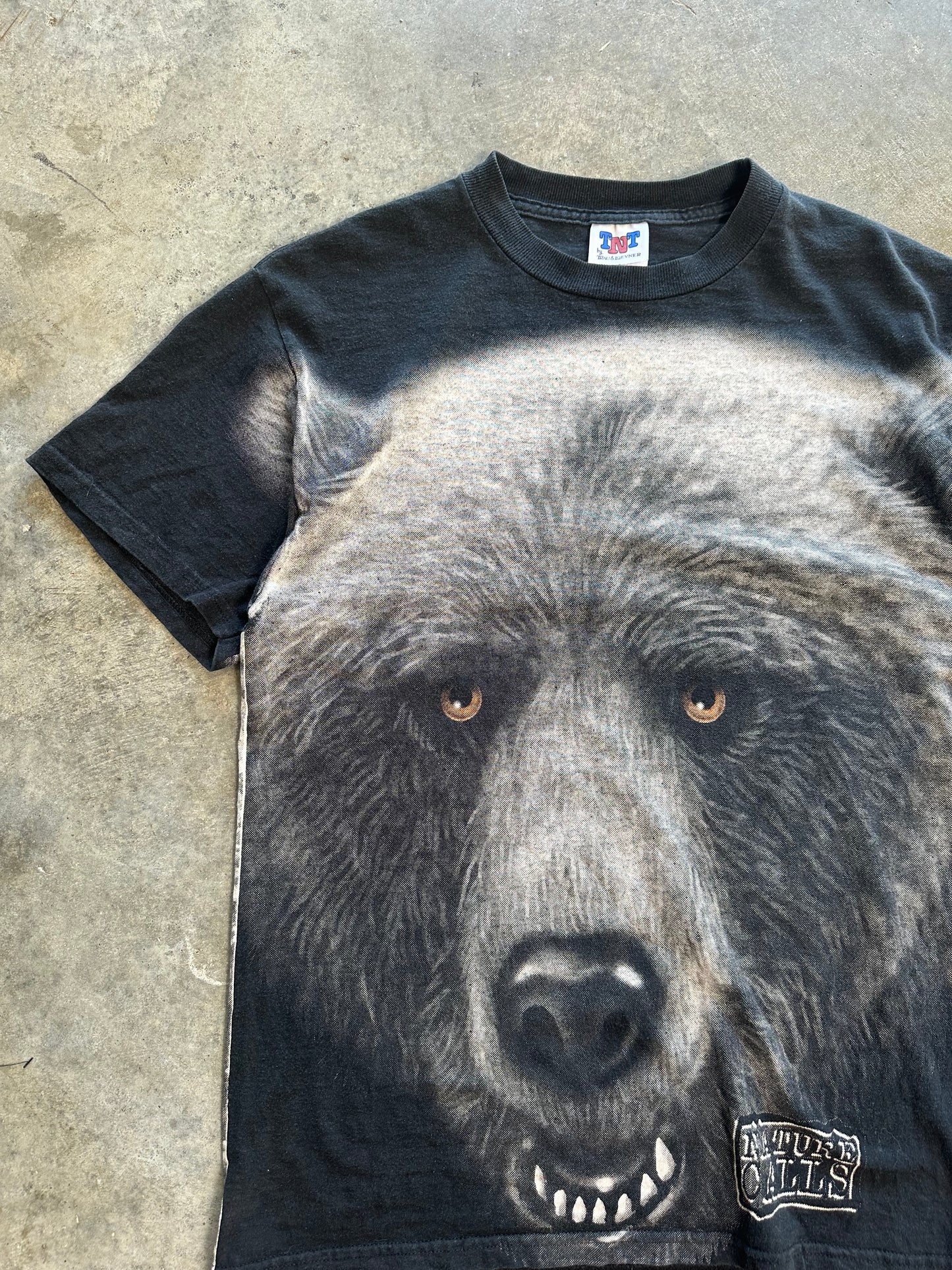 (M) Vintage Bear AOP Tee